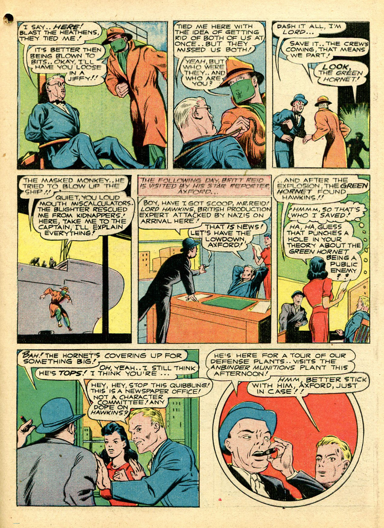 Read online Green Hornet Comics comic -  Issue #12 - 59