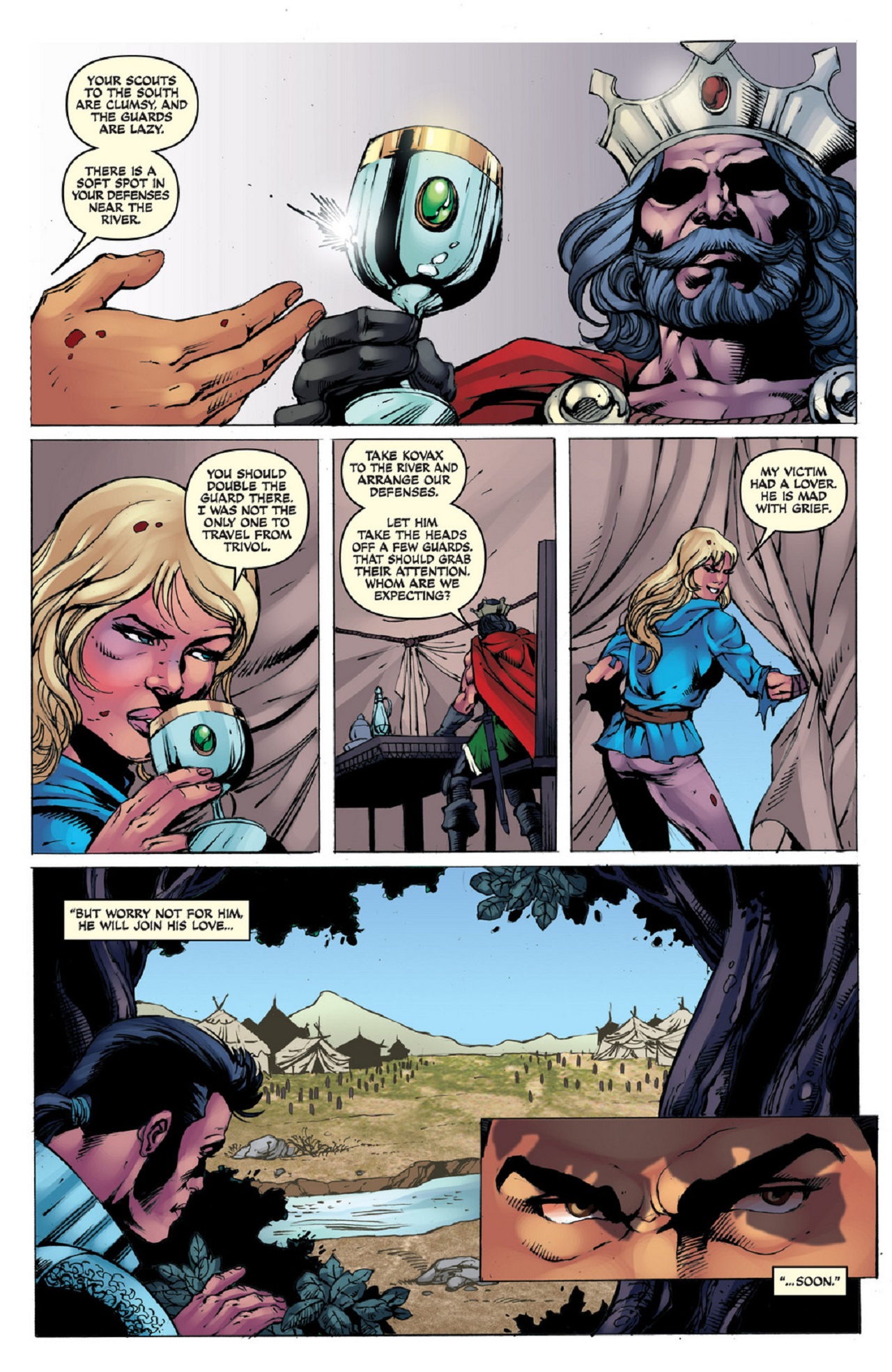 Read online Queen Sonja comic -  Issue #33 - 20