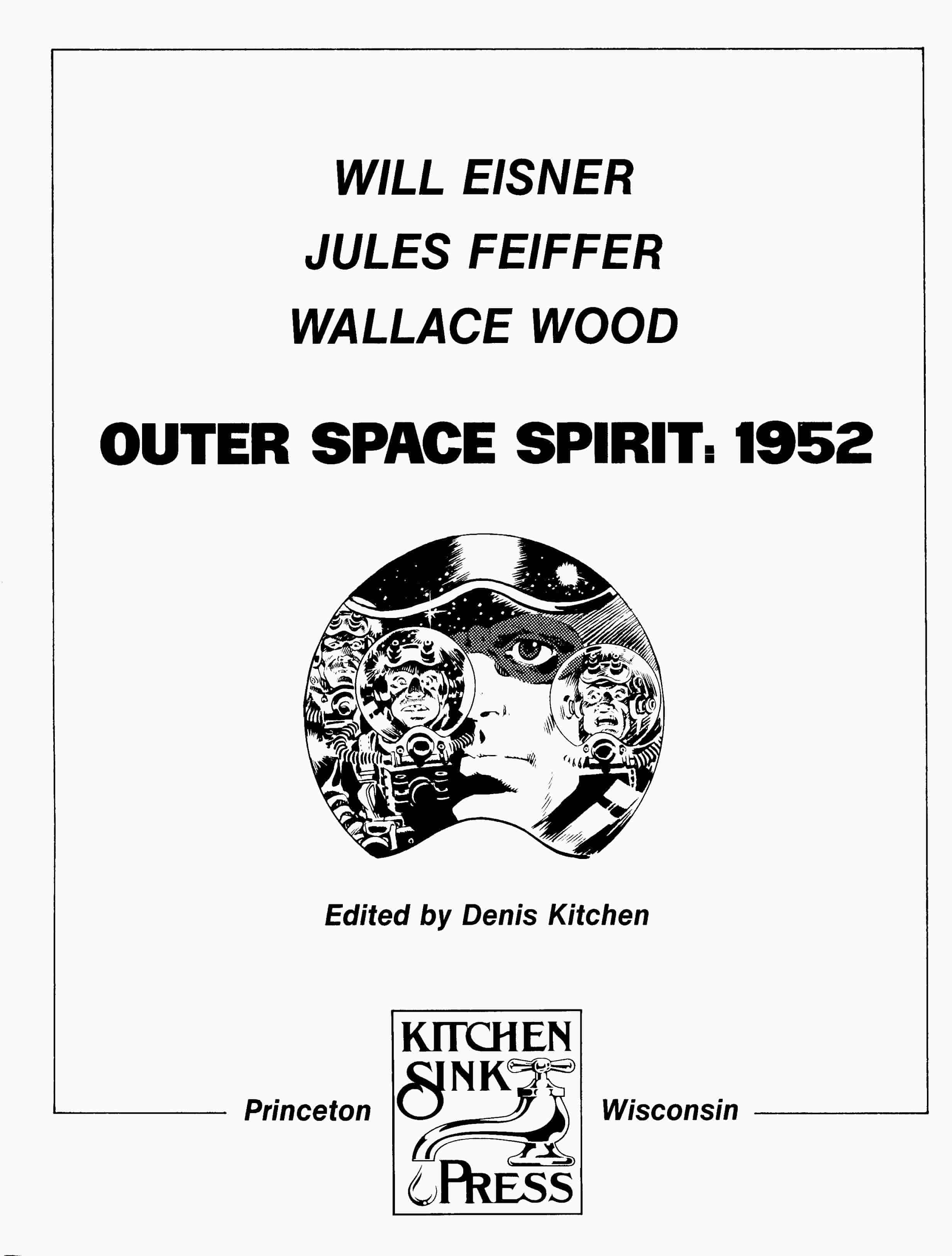 Read online Outer Space Spirit: 1952 comic -  Issue # TPB - 5