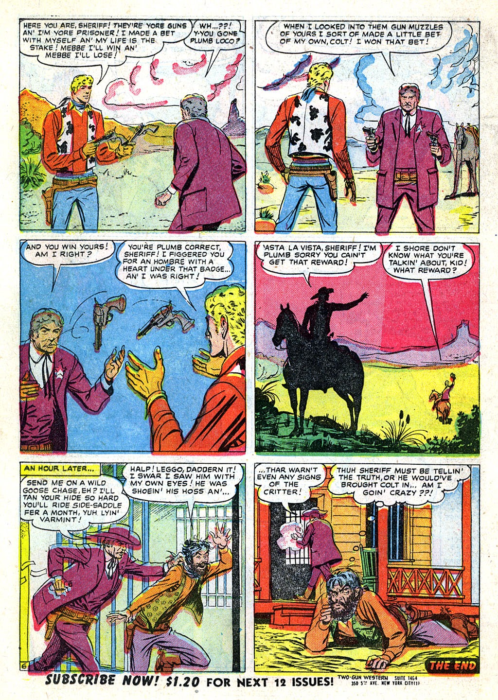 Read online Two Gun Western (1950) comic -  Issue #10 - 18