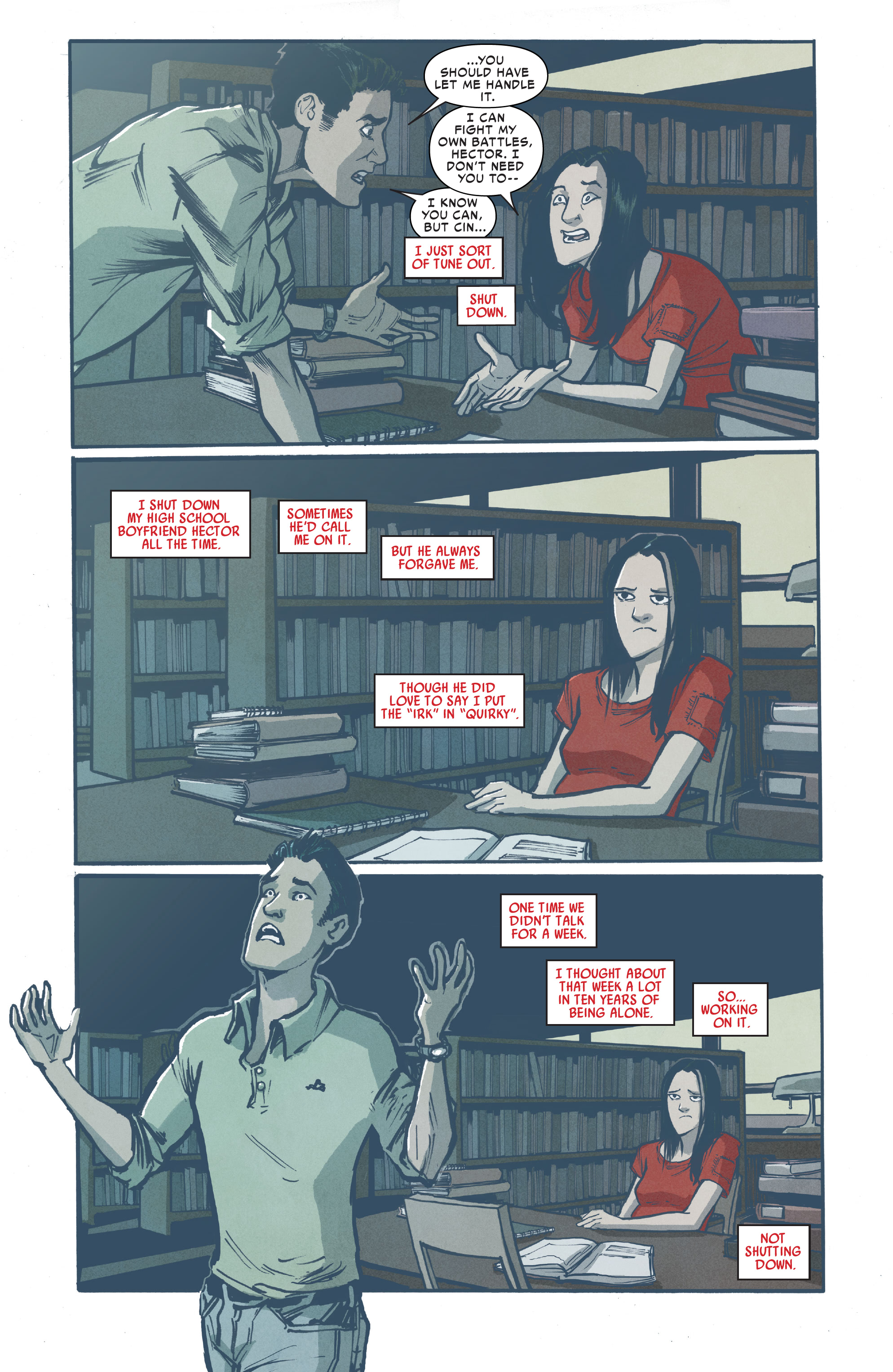 Read online Silk: Out of the Spider-Verse comic -  Issue # TPB 1 (Part 3) - 59