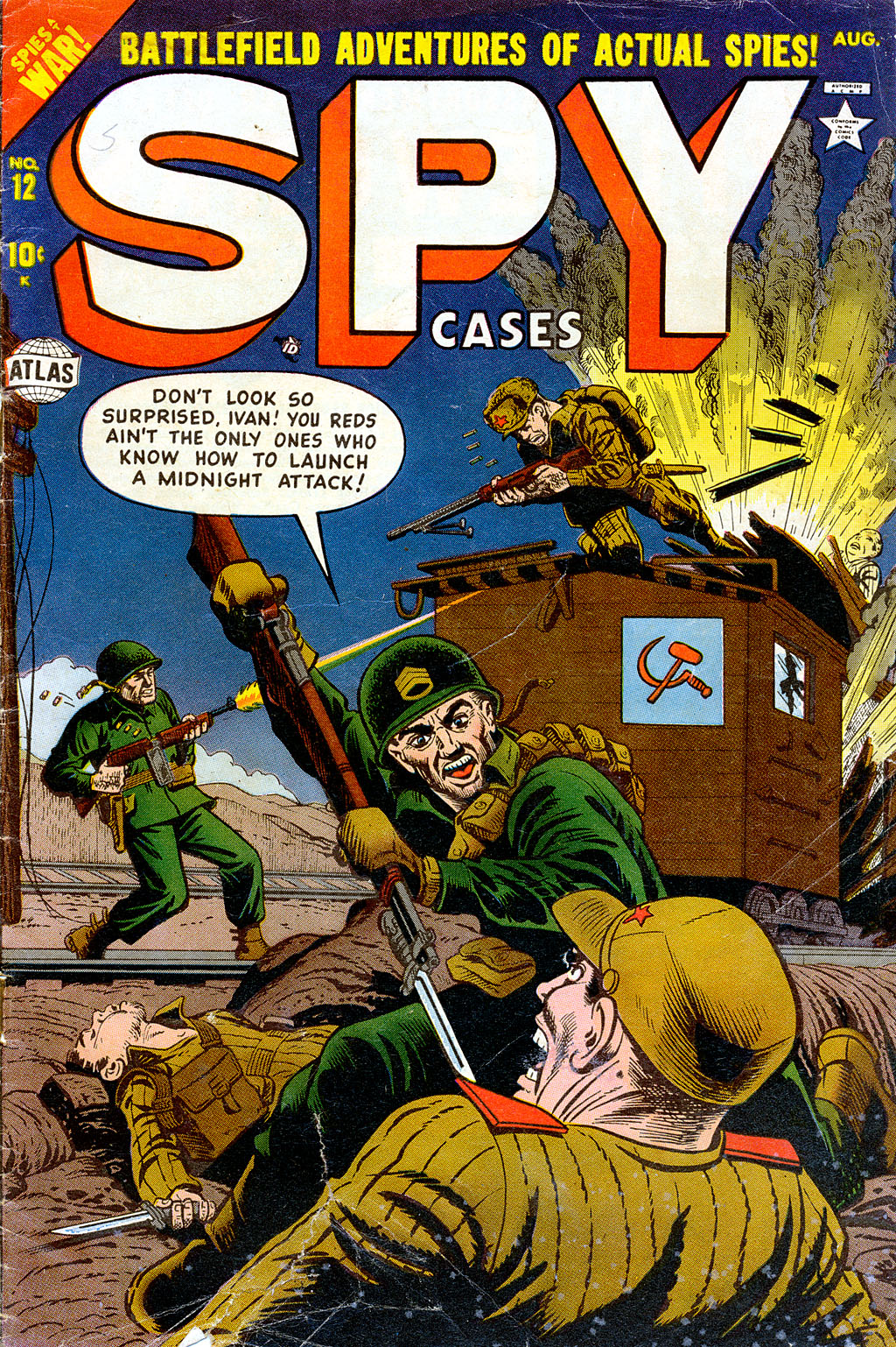 Read online Spy Cases comic -  Issue #12 - 1