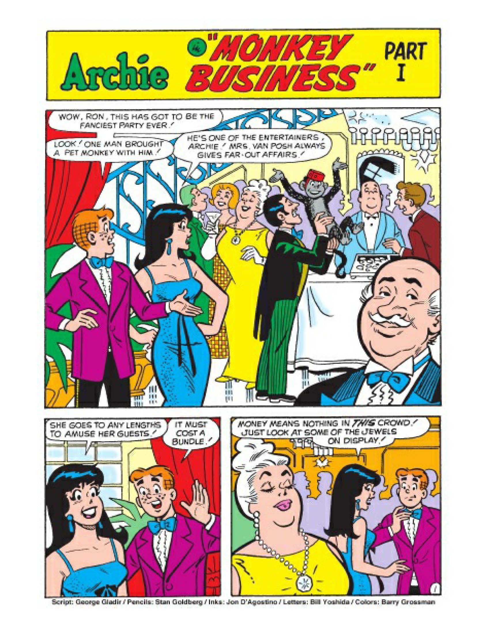 Read online Archie Comics Spectacular: Party Time! comic -  Issue # TPB - 39