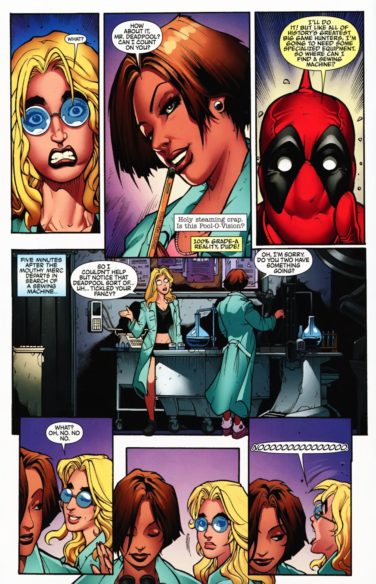 Read online Deadpool: Merc With a Mouth comic -  Issue #9 - 6