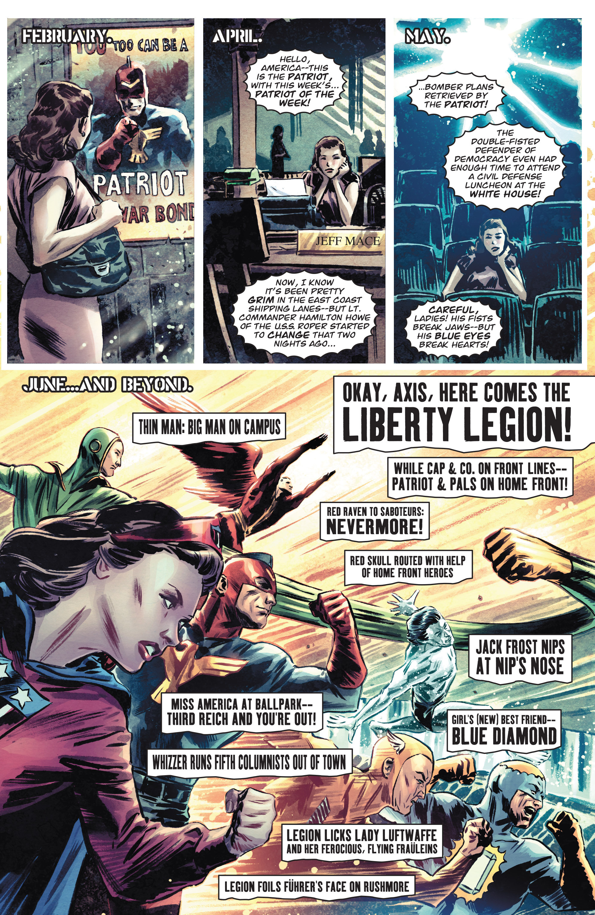 Read online Captain America: Patriot comic -  Issue # TPB - 15