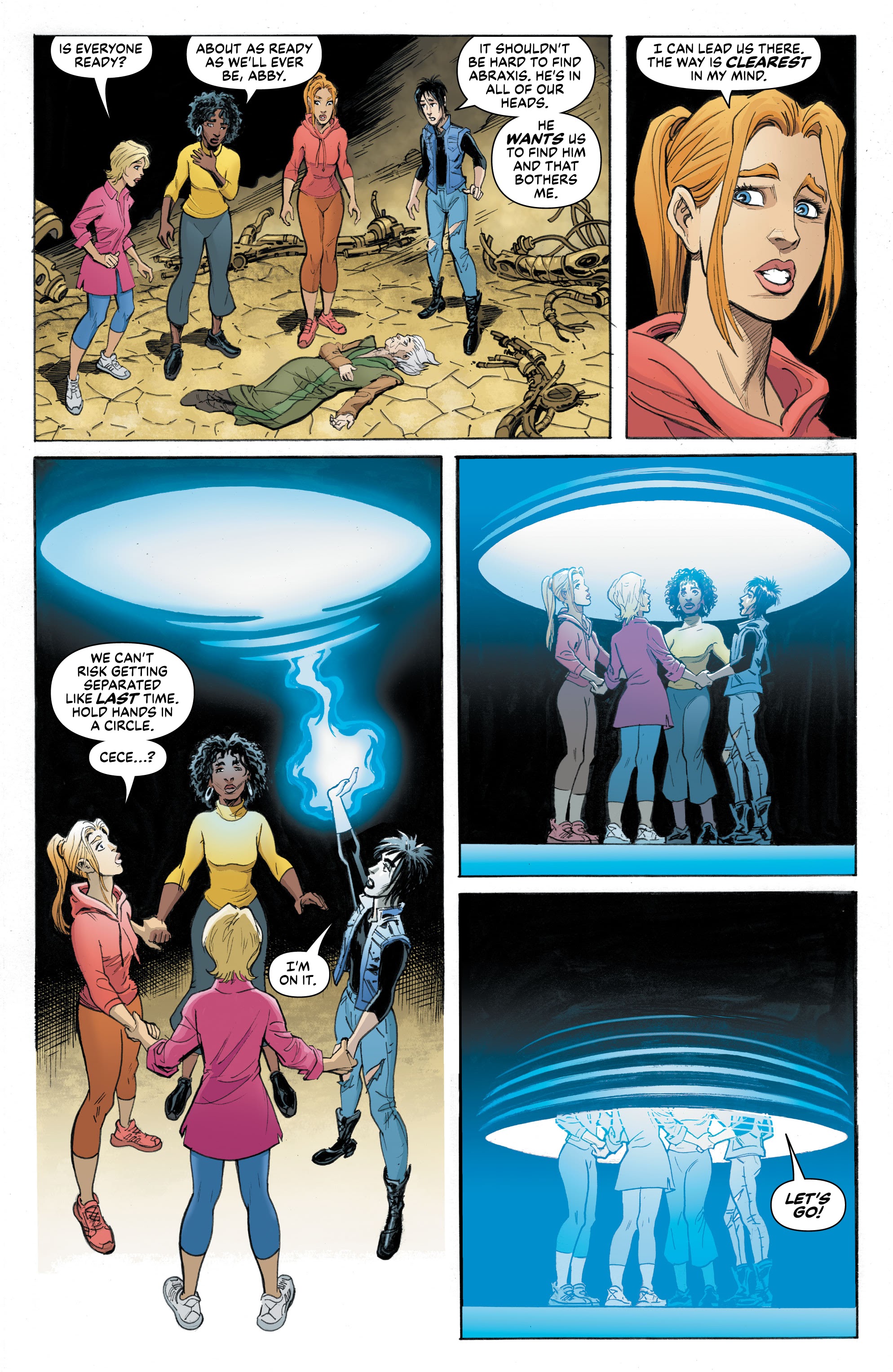 Read online Girls of Dimension 13 comic -  Issue #5 - 5