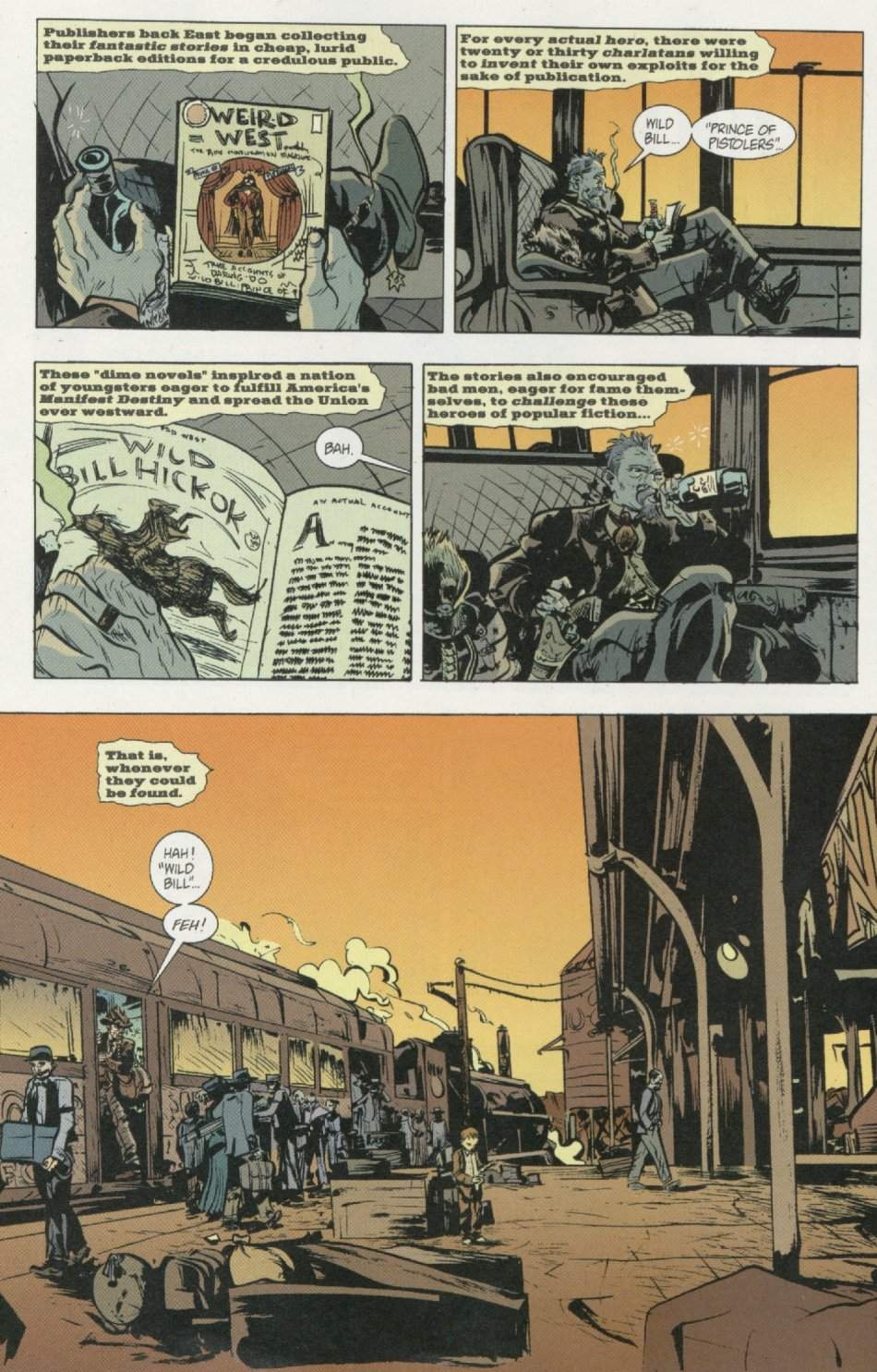 Read online Weird Western Tales (2001) comic -  Issue #1 - 5