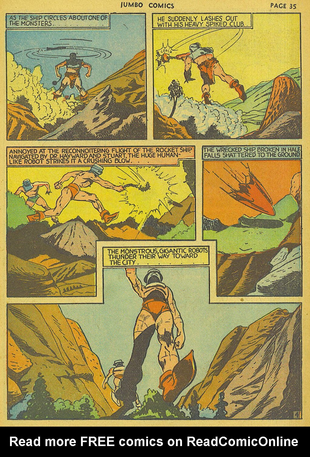 Read online Jumbo Comics comic -  Issue #14 - 37