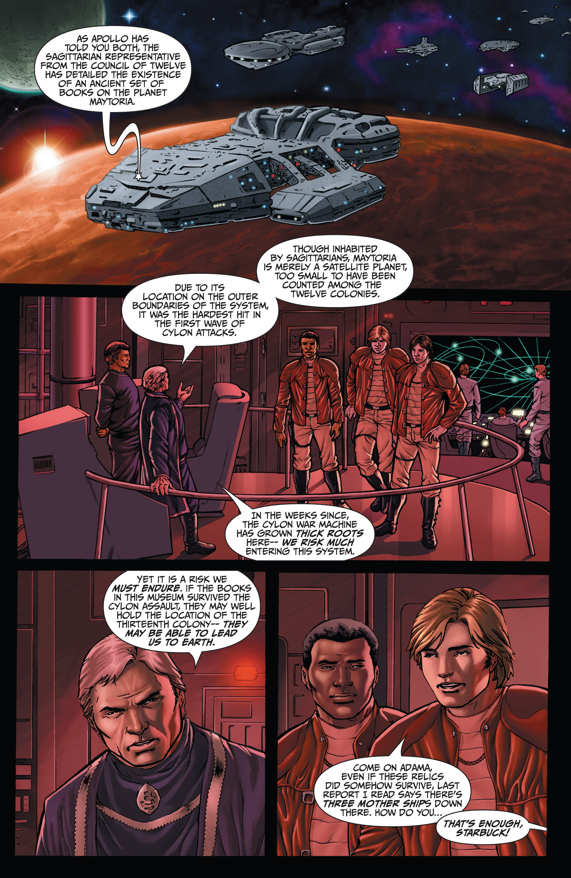 Read online Classic Battlestar Galactica (2006) comic -  Issue #1 - 4