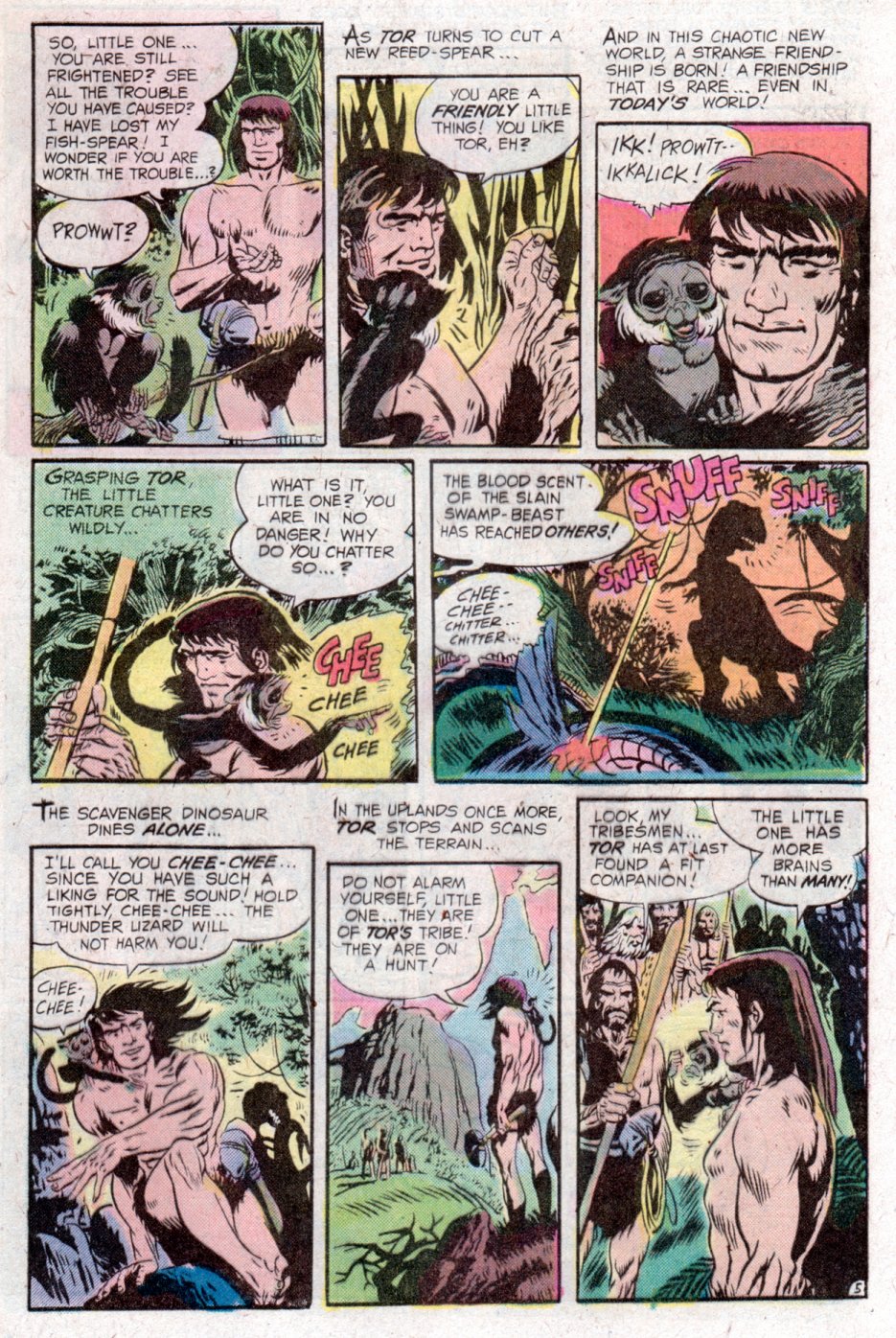 Read online Tor (1975) comic -  Issue #2 - 6