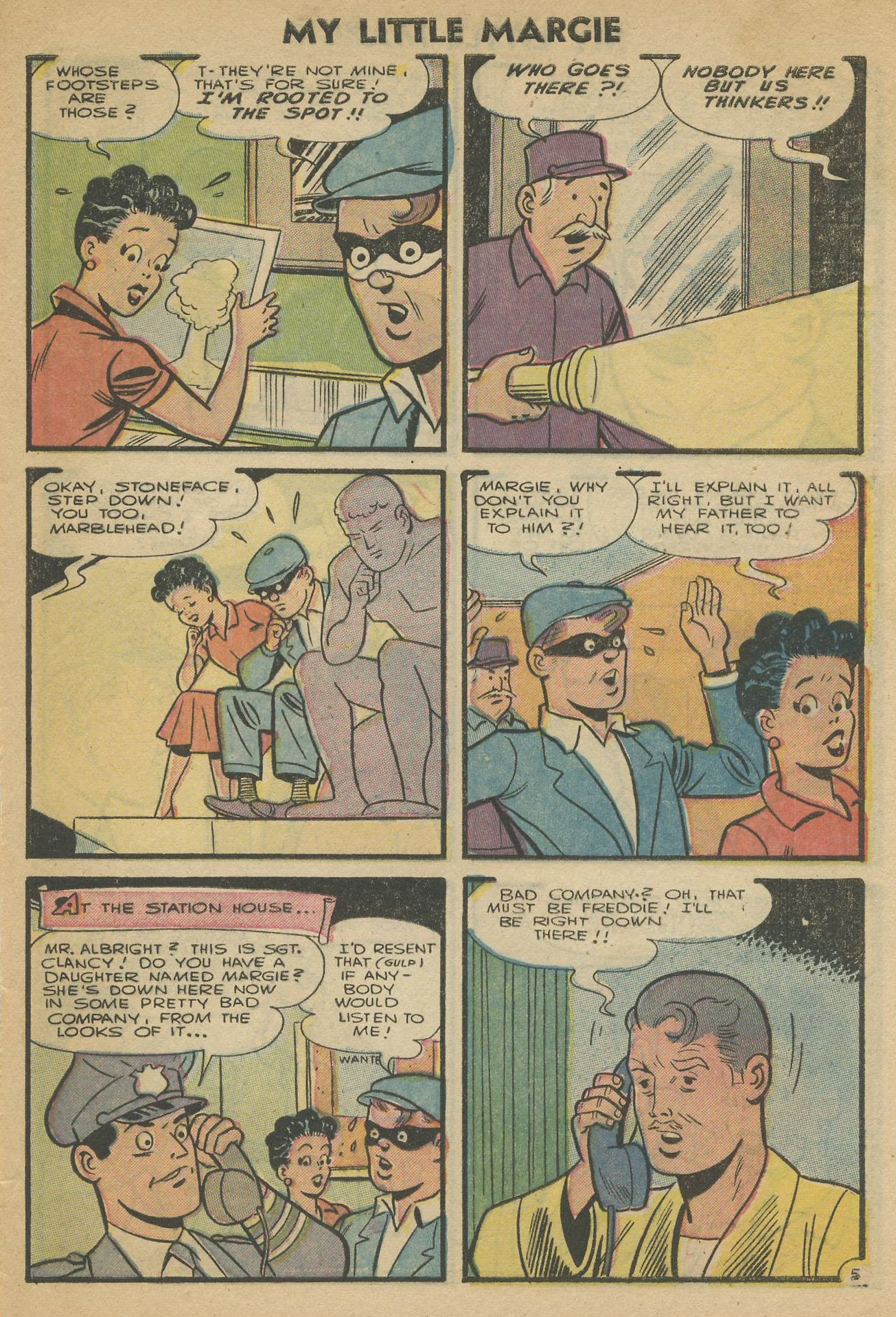 Read online My Little Margie (1954) comic -  Issue #12 - 29