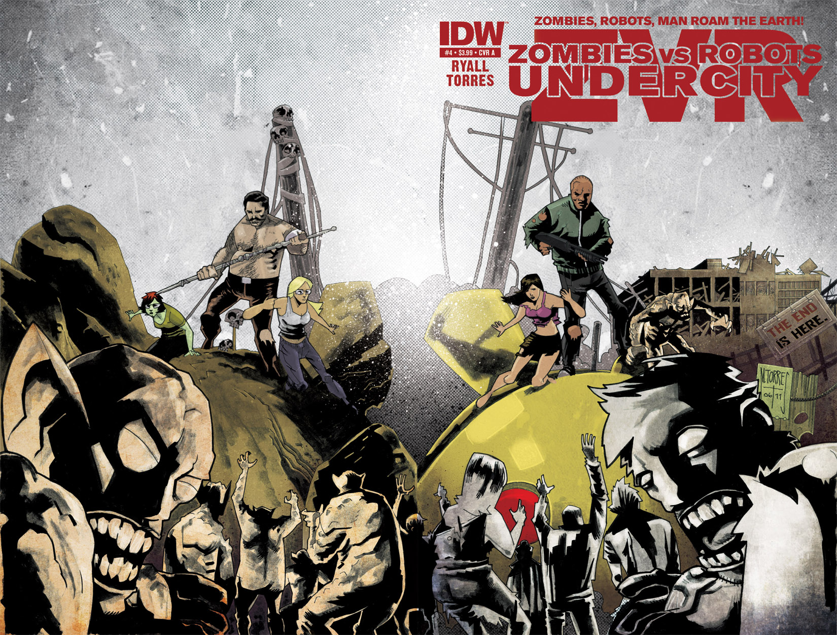 Read online Zombies vs Robots: Undercity comic -  Issue #4 - 2