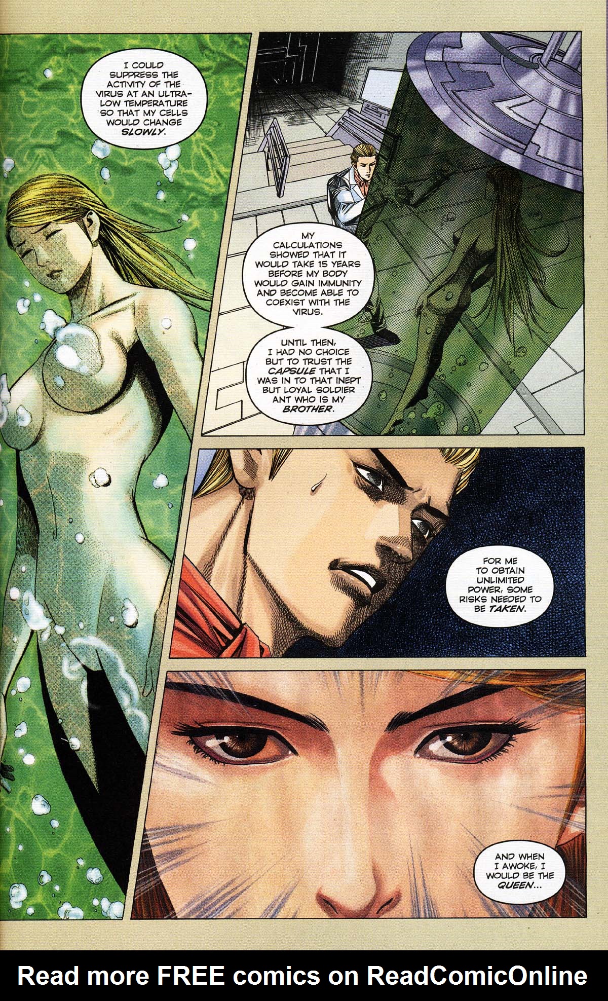 Read online Resident Evil Code: Veronica comic -  Issue #4 - 71