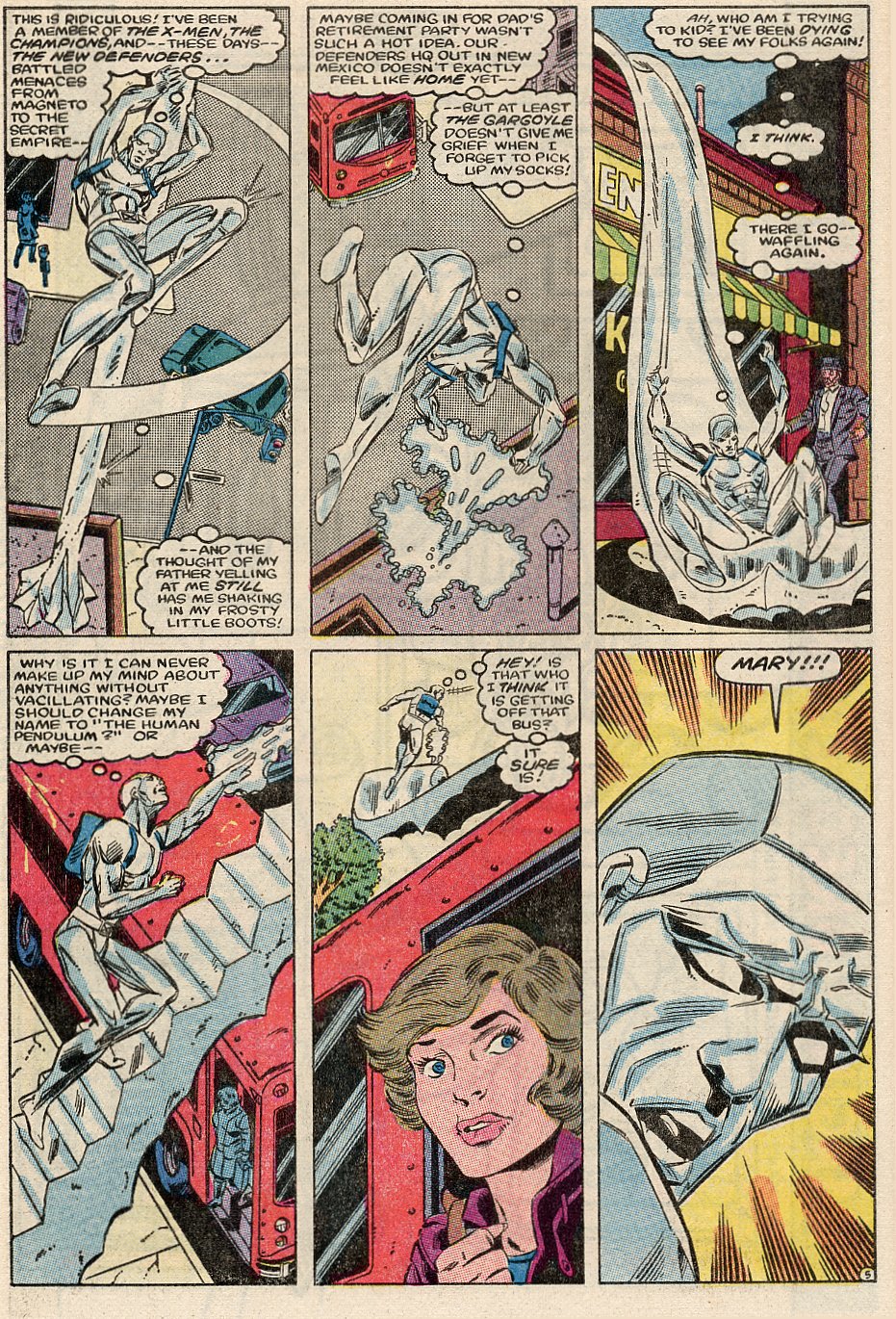 Read online Iceman (1984) comic -  Issue #1 - 6