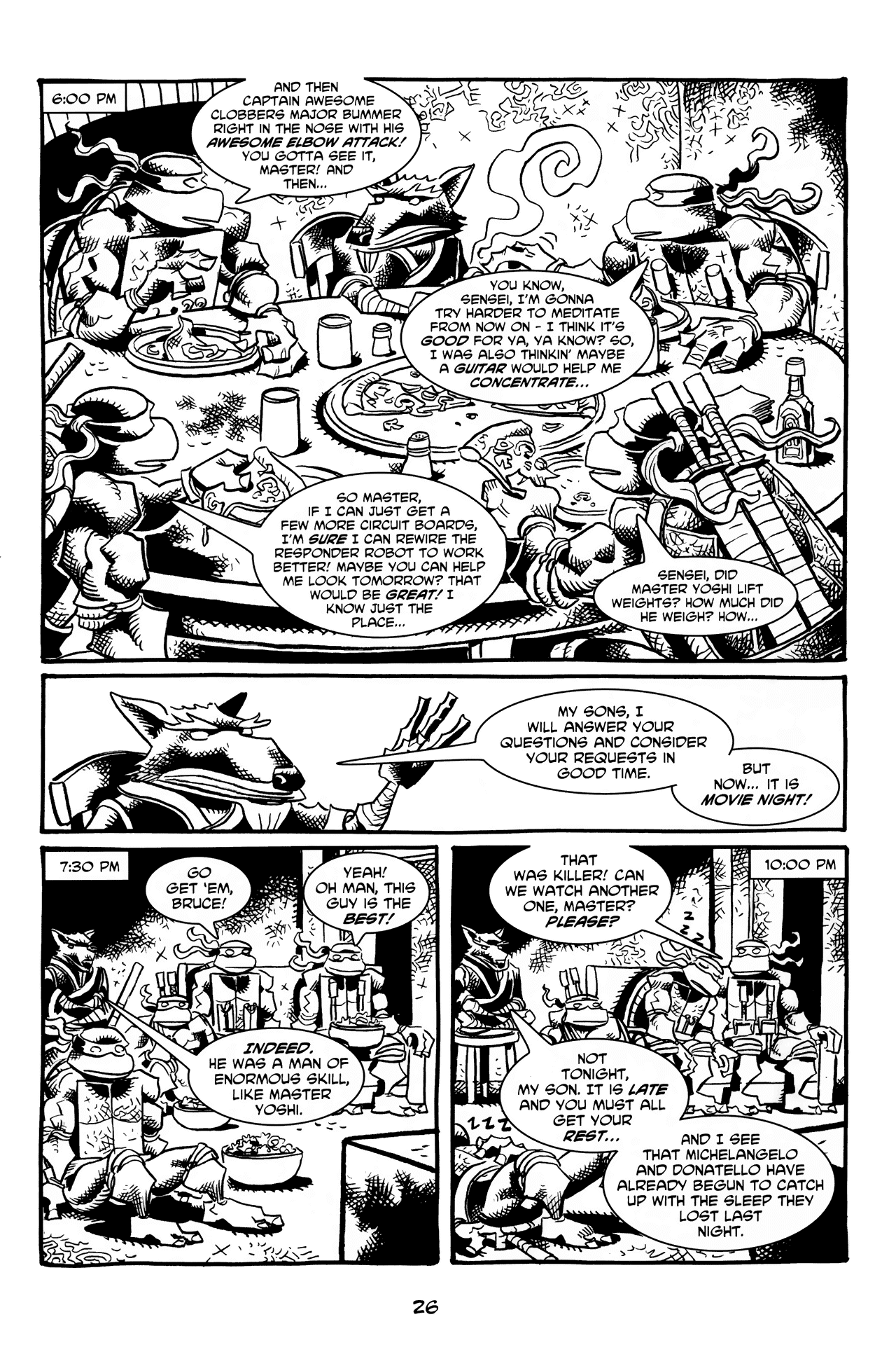 Read online Tales of the TMNT comic -  Issue #55 - 30