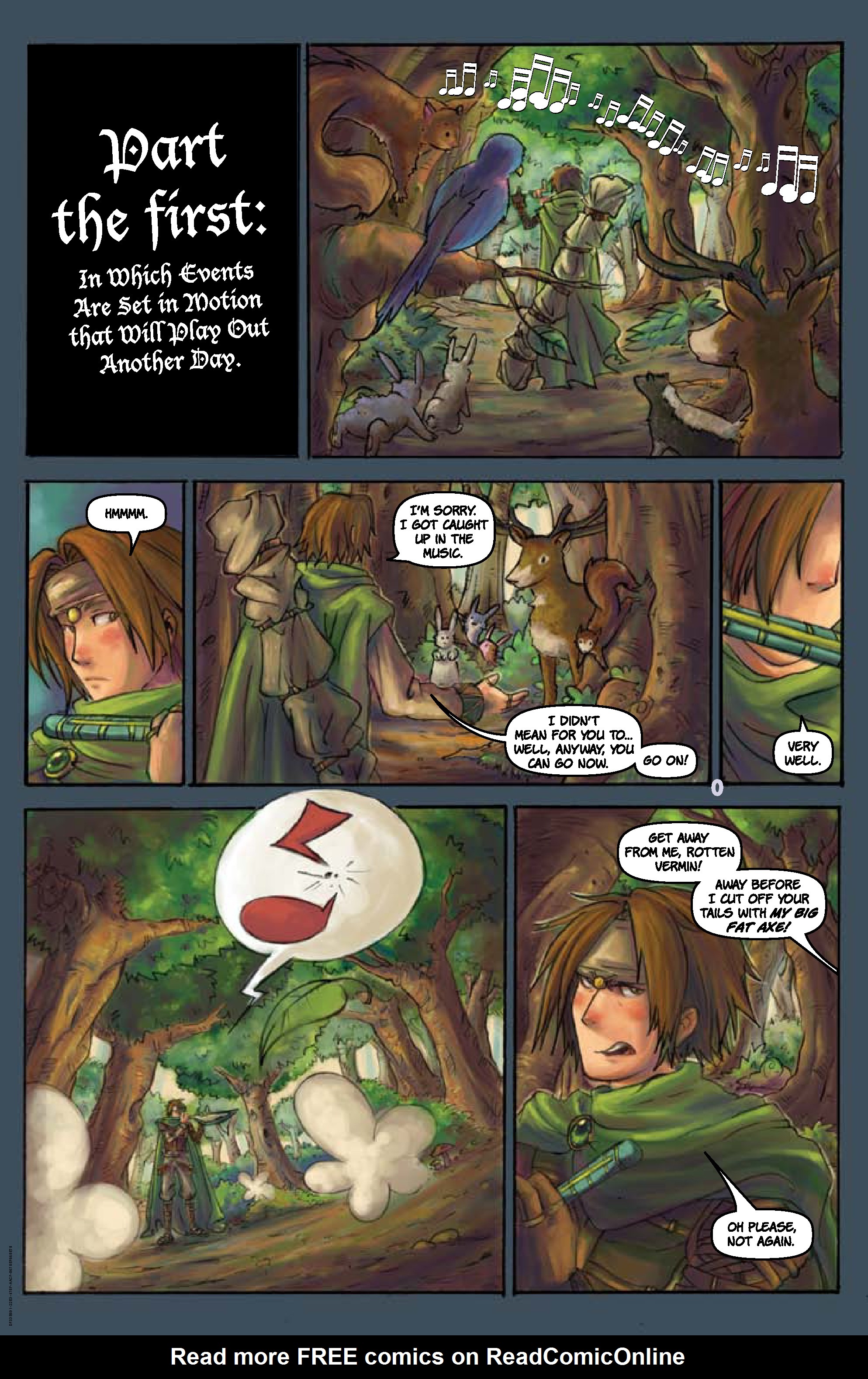 Read online Lullaby: Once Upon a Time... The Pied Piper of Hamelin comic -  Issue # Full - 7