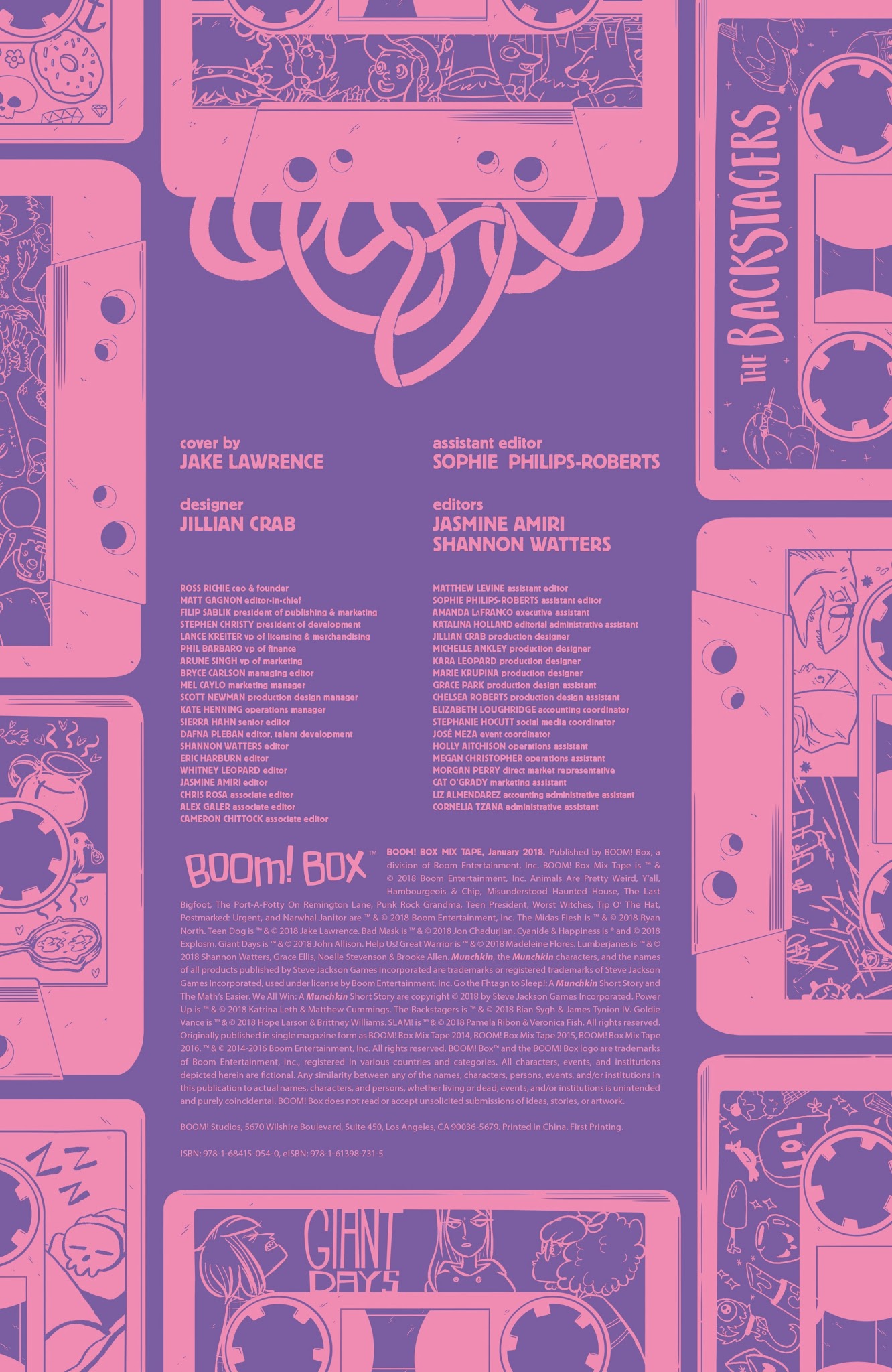 Read online BOOM! Box Mix Tape comic -  Issue # TPB - 4