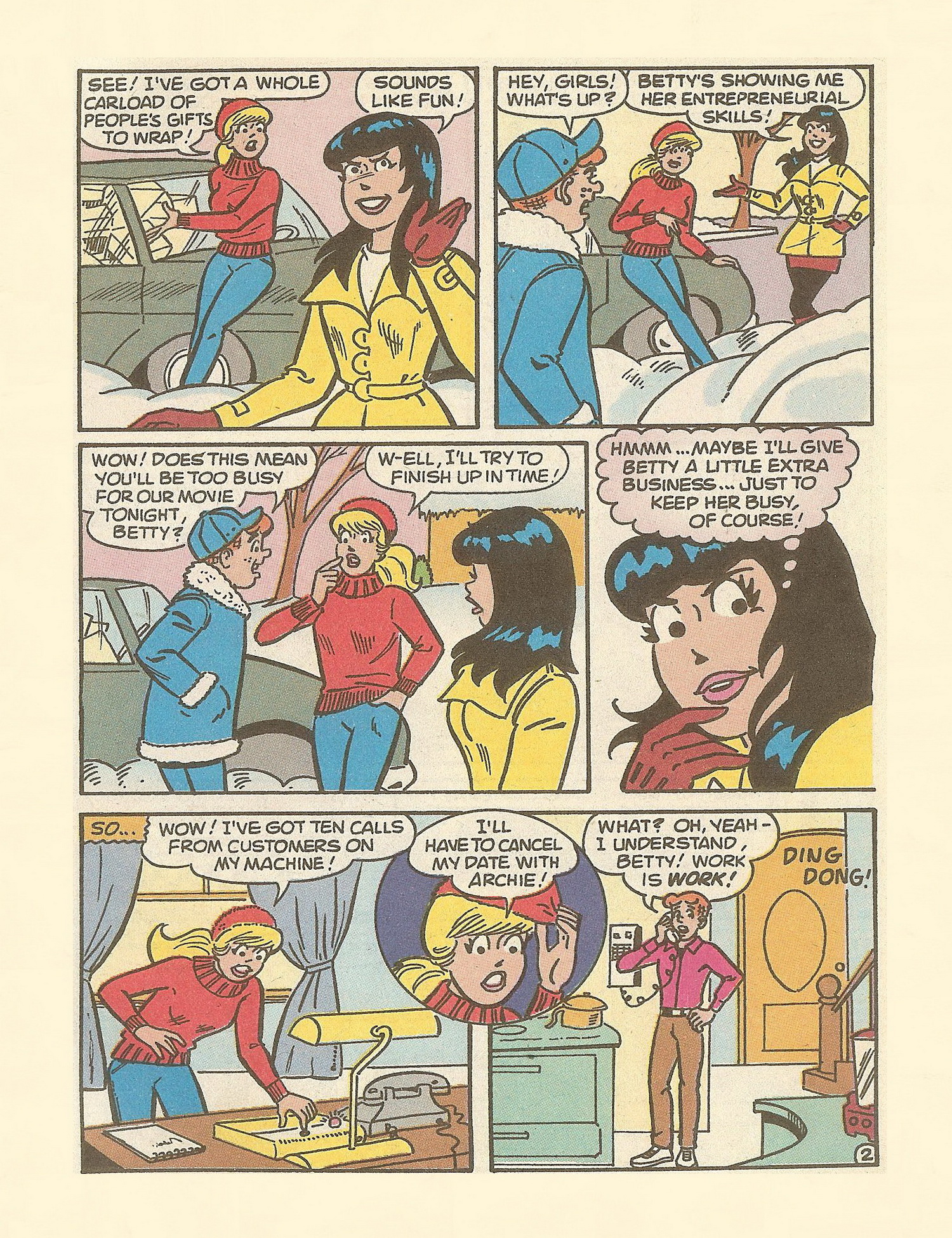 Read online Betty and Veronica Digest Magazine comic -  Issue #101 - 93