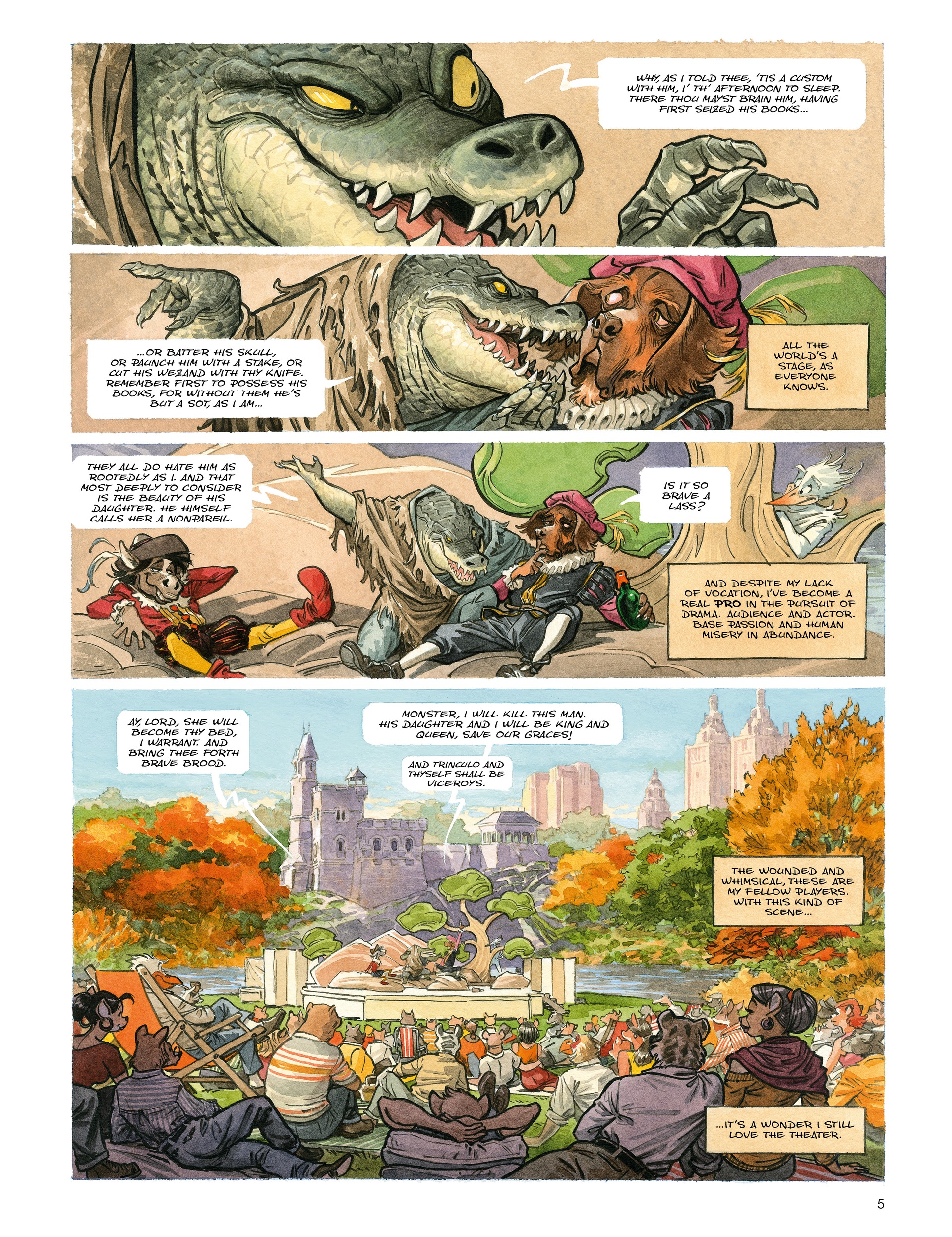 Read online Blacksad: They All Fall Down · Part One comic -  Issue # TPB - 7