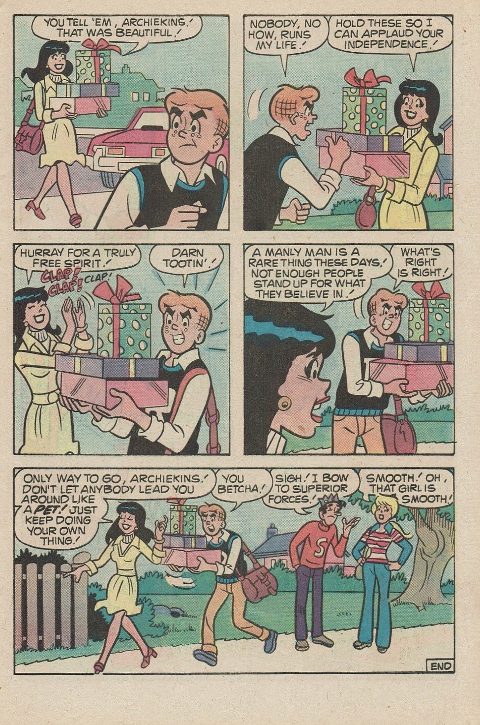 Read online Pep Comics comic -  Issue #348 - 7