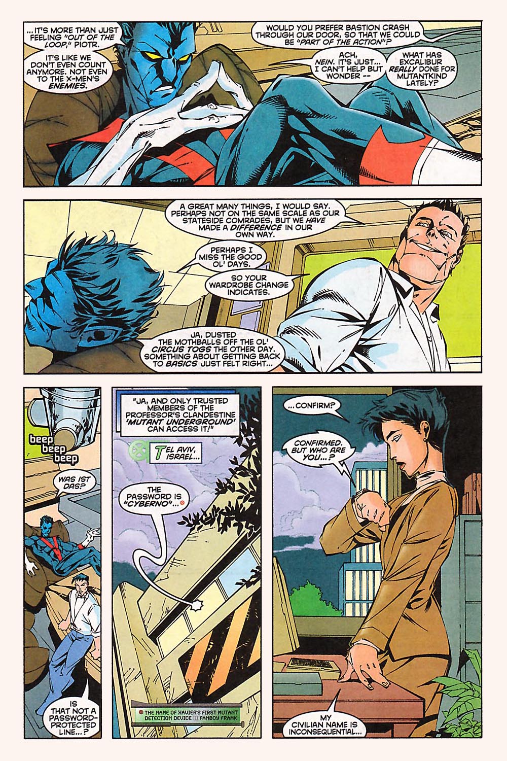 Read online Excalibur (1988) comic -  Issue #120 - 20