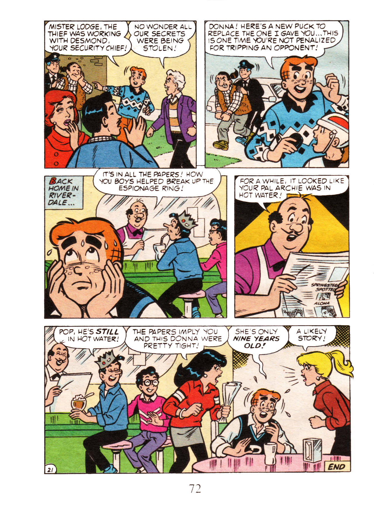 Read online Archie: All Canadian Digest comic -  Issue # Full - 73