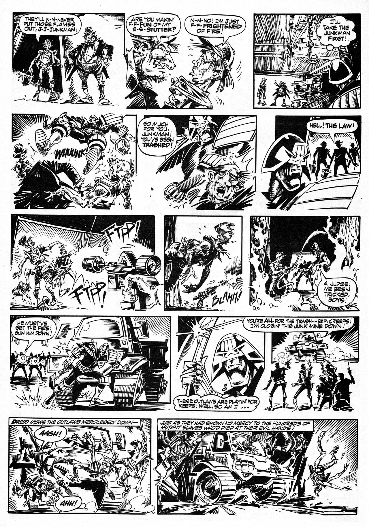 Read online Judge Dredd Megazine (vol. 3) comic -  Issue #53 - 22