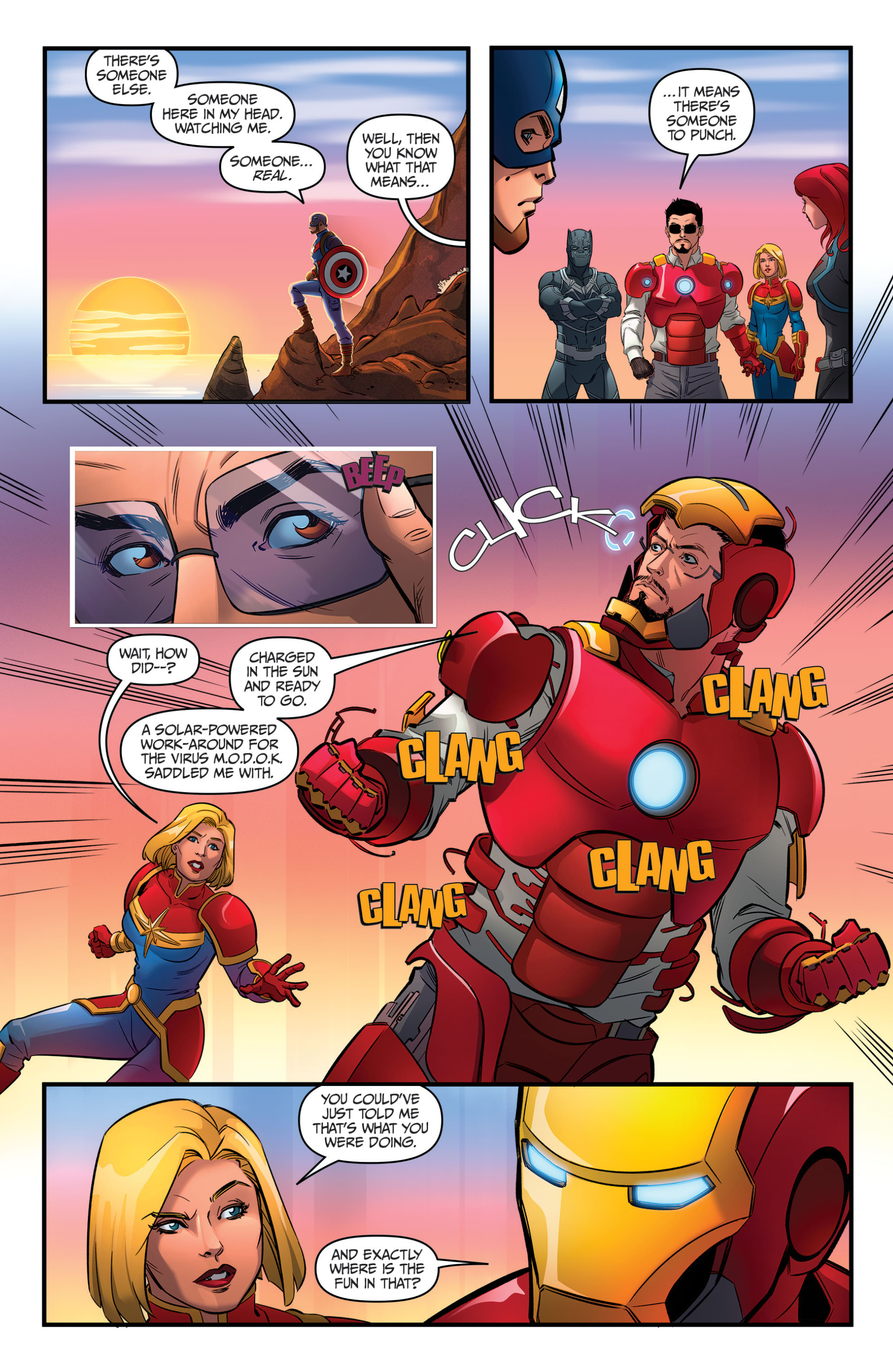 Read online Marvel Action: Avengers comic -  Issue #11 - 20