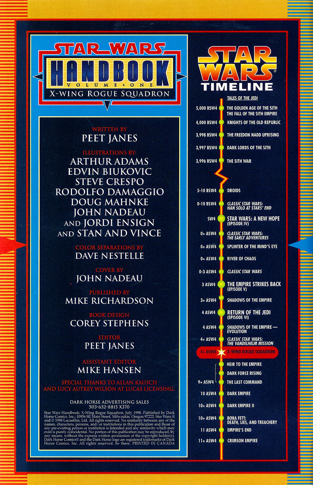 Read online Star Wars Handbook comic -  Issue #1 - 2