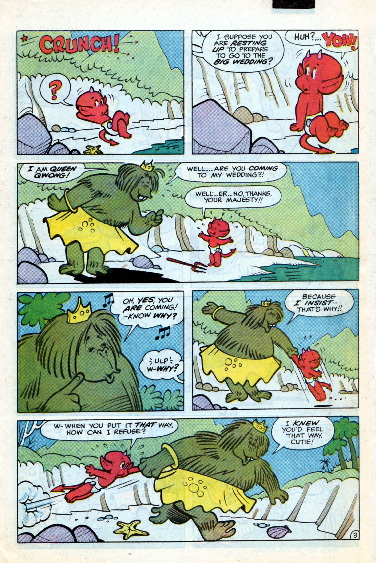 Read online Hot Stuff, the Little Devil comic -  Issue #168 - 7