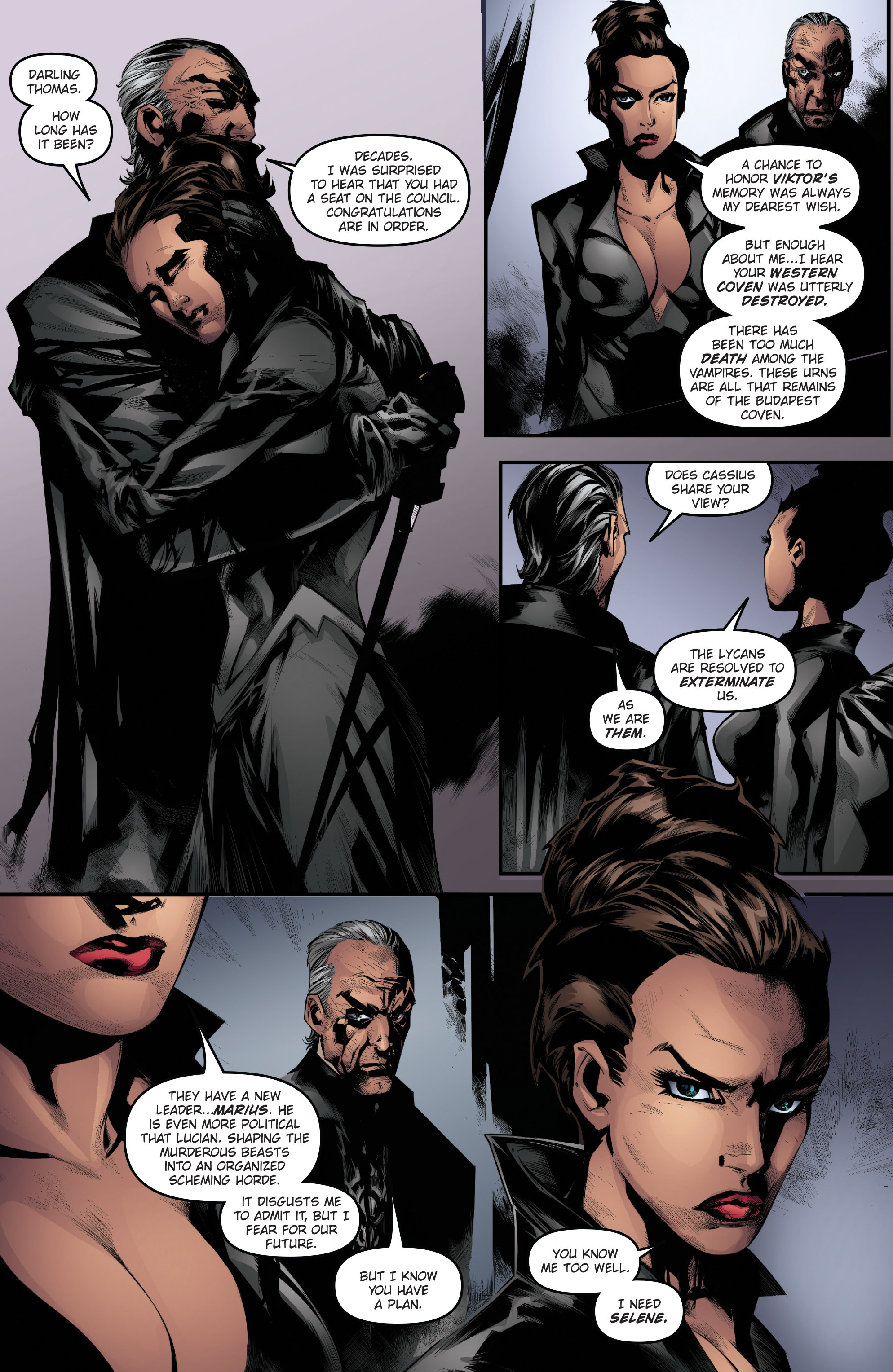 Read online Underworld: Blood Wars comic -  Issue # Full - 9