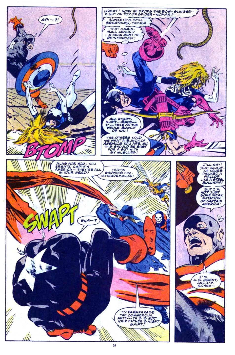 Read online Avengers West Coast (1989) comic -  Issue #76 - 19