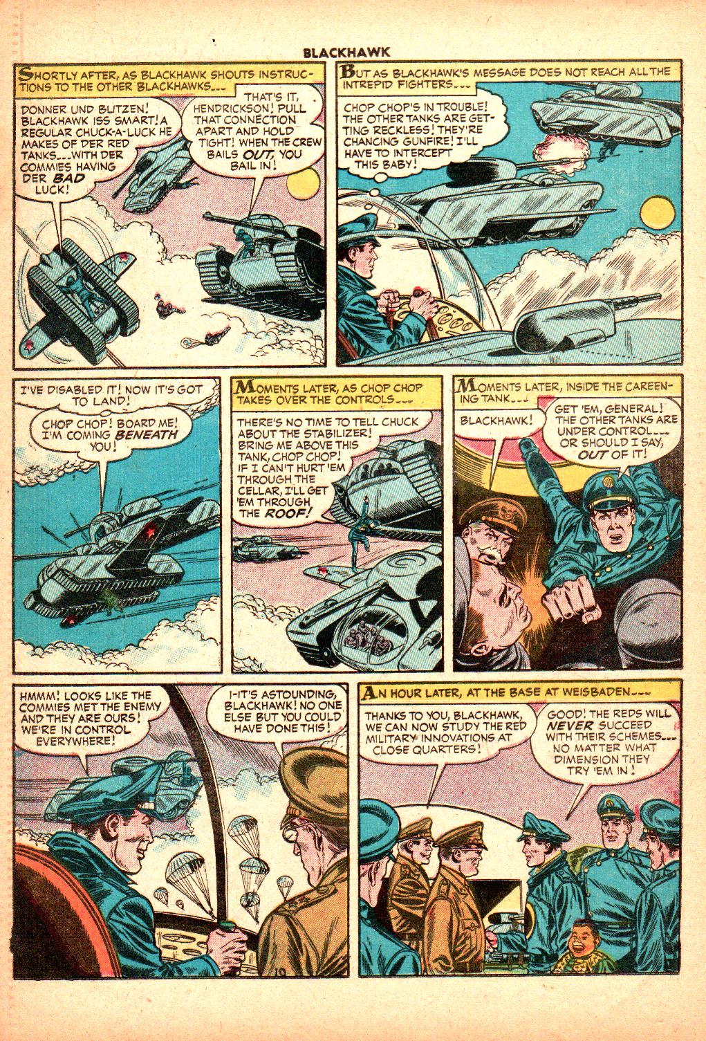 Read online Blackhawk (1957) comic -  Issue #106 - 12