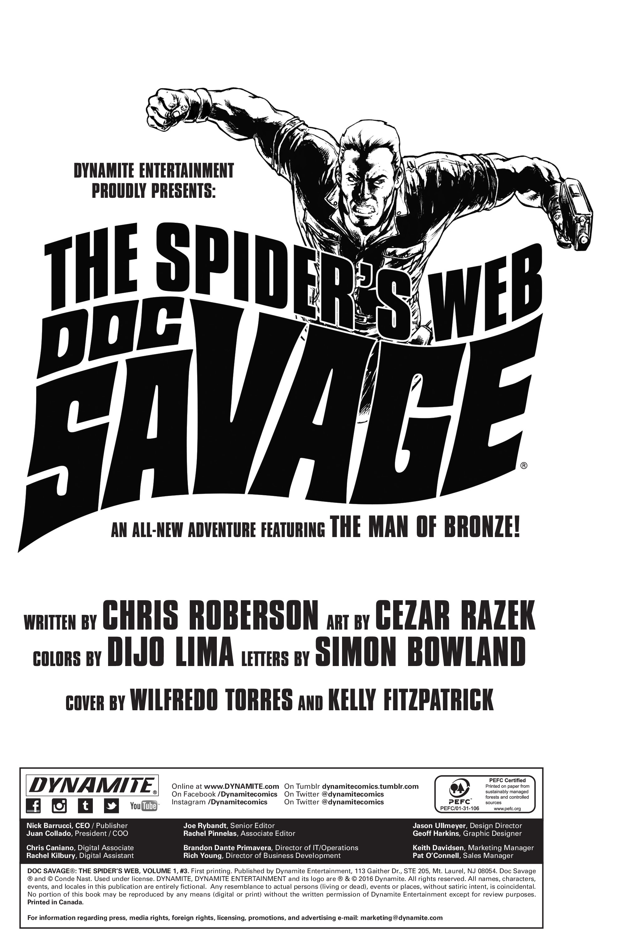 Read online Doc Savage: The Spider's Web comic -  Issue #3 - 2