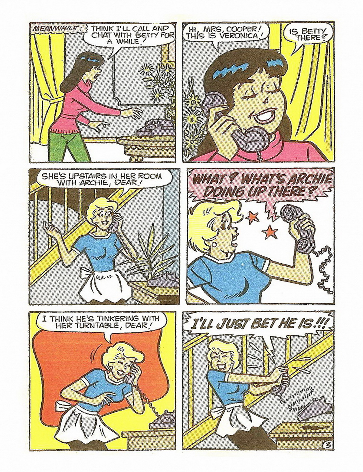 Read online Betty and Veronica Digest Magazine comic -  Issue #29 - 167