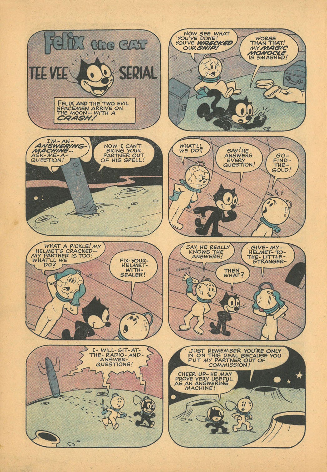 Read online Felix the Cat (1955) comic -  Issue #100 - 34