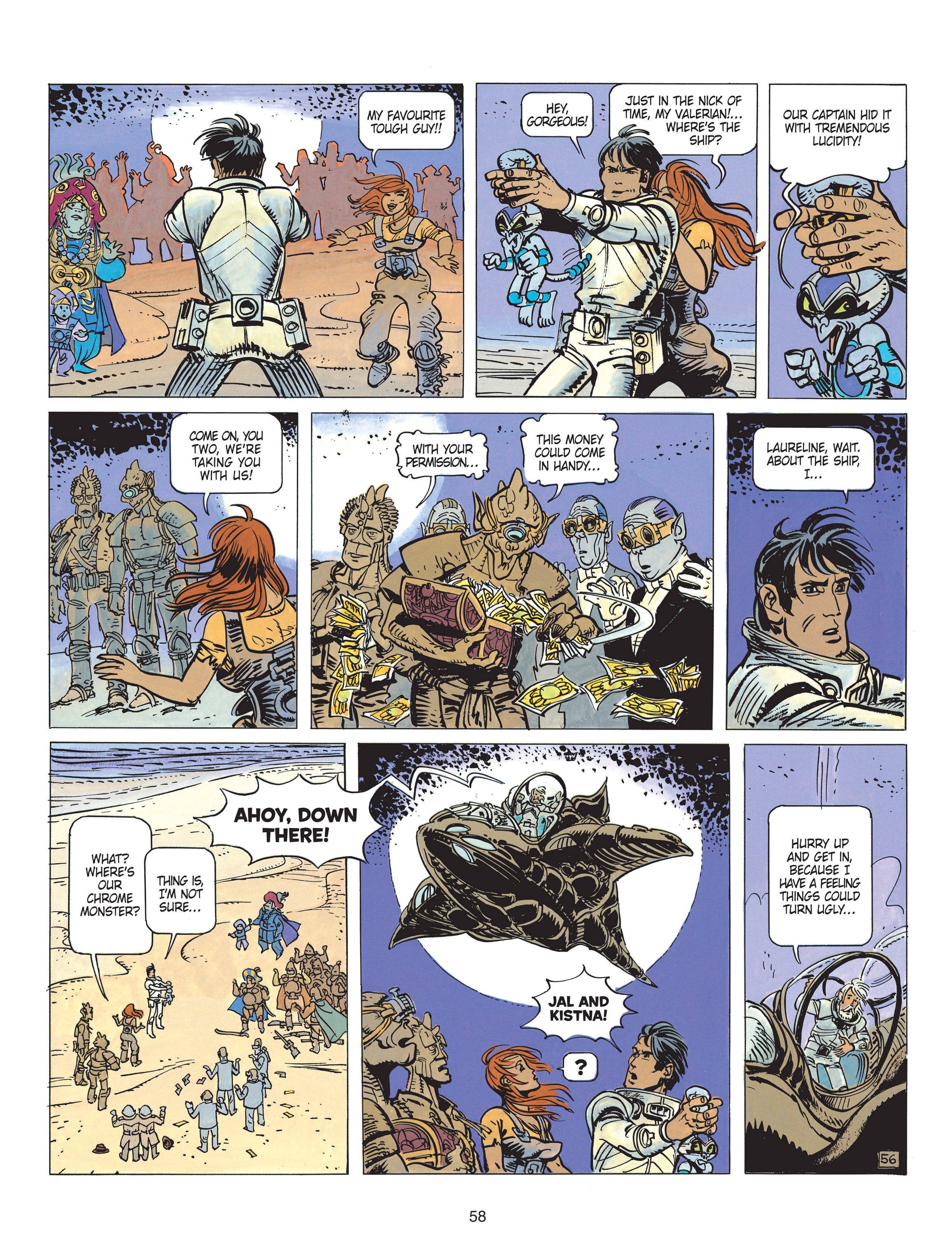 Read online Valerian and Laureline comic -  Issue #16 - 58