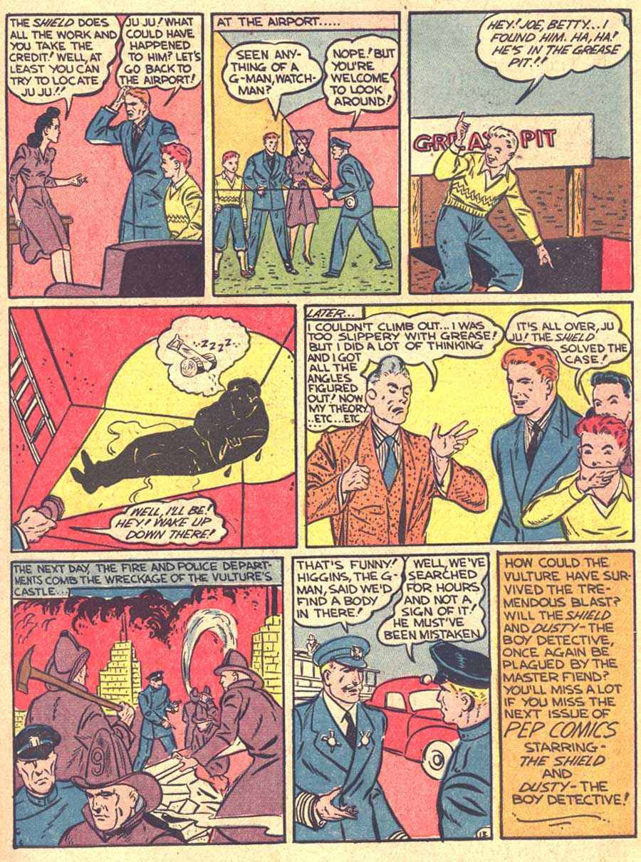 Read online Pep Comics comic -  Issue #11 - 15