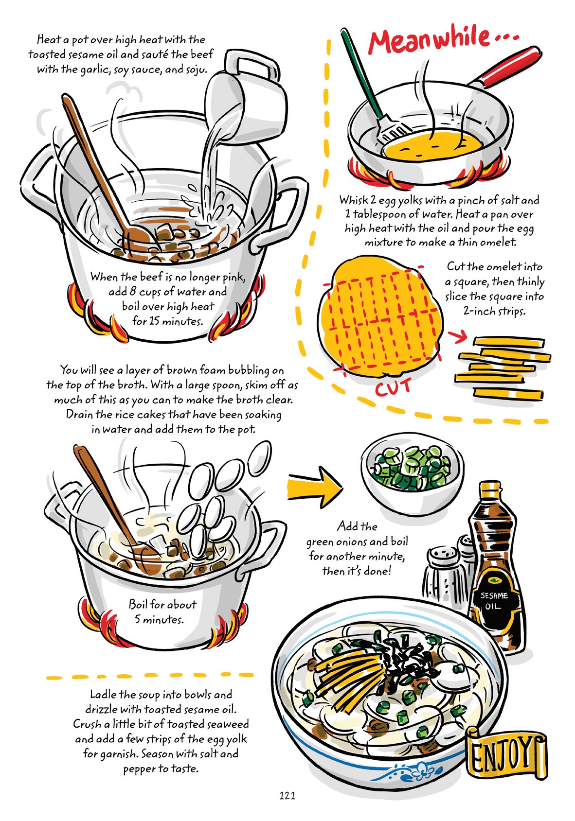 Read online Cook Korean! A Comic Book With Recipes comic -  Issue # TPB (Part 2) - 22