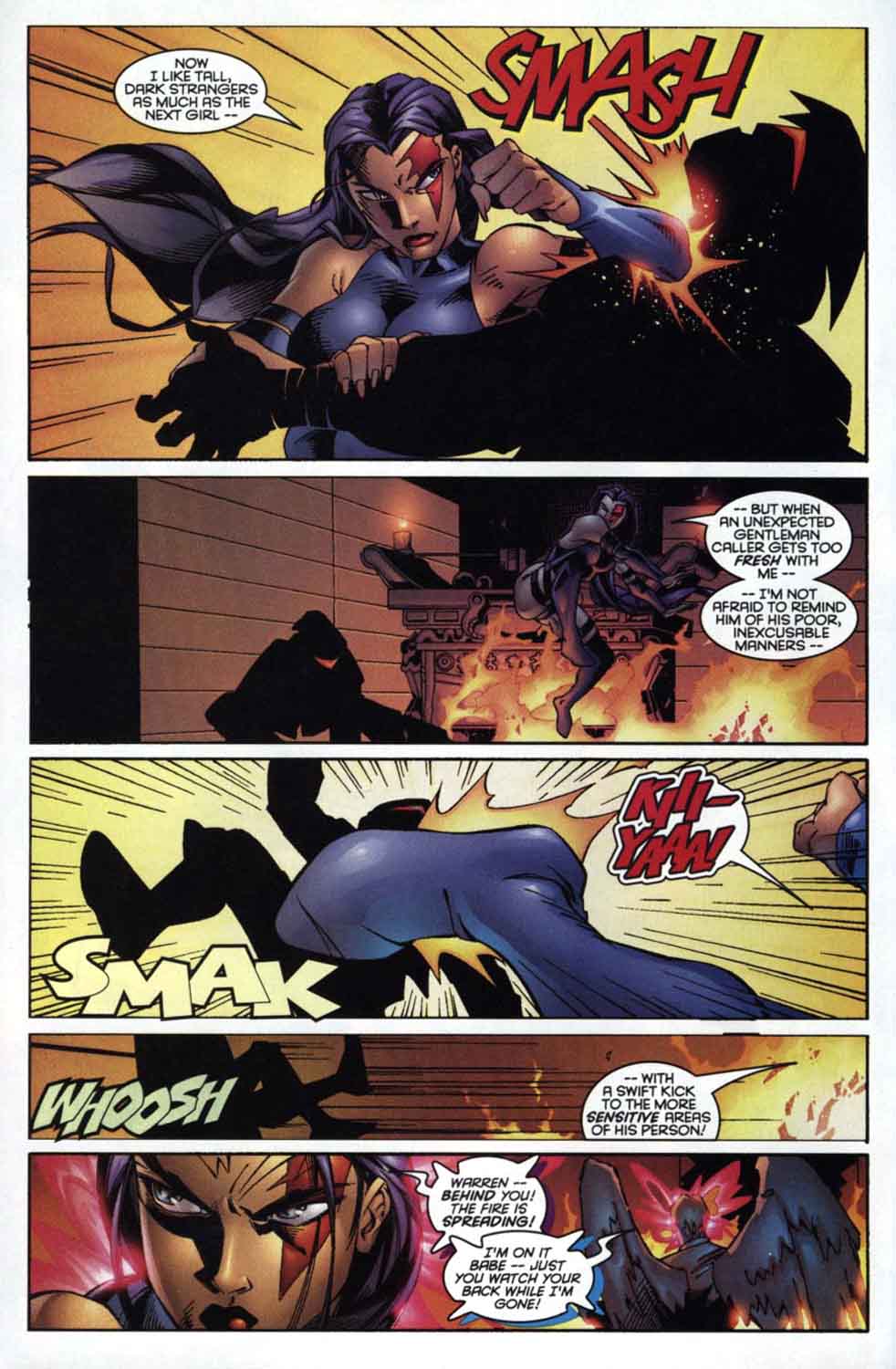 Read online Psylocke & Archangel Crimson Dawn comic -  Issue #2 - 10