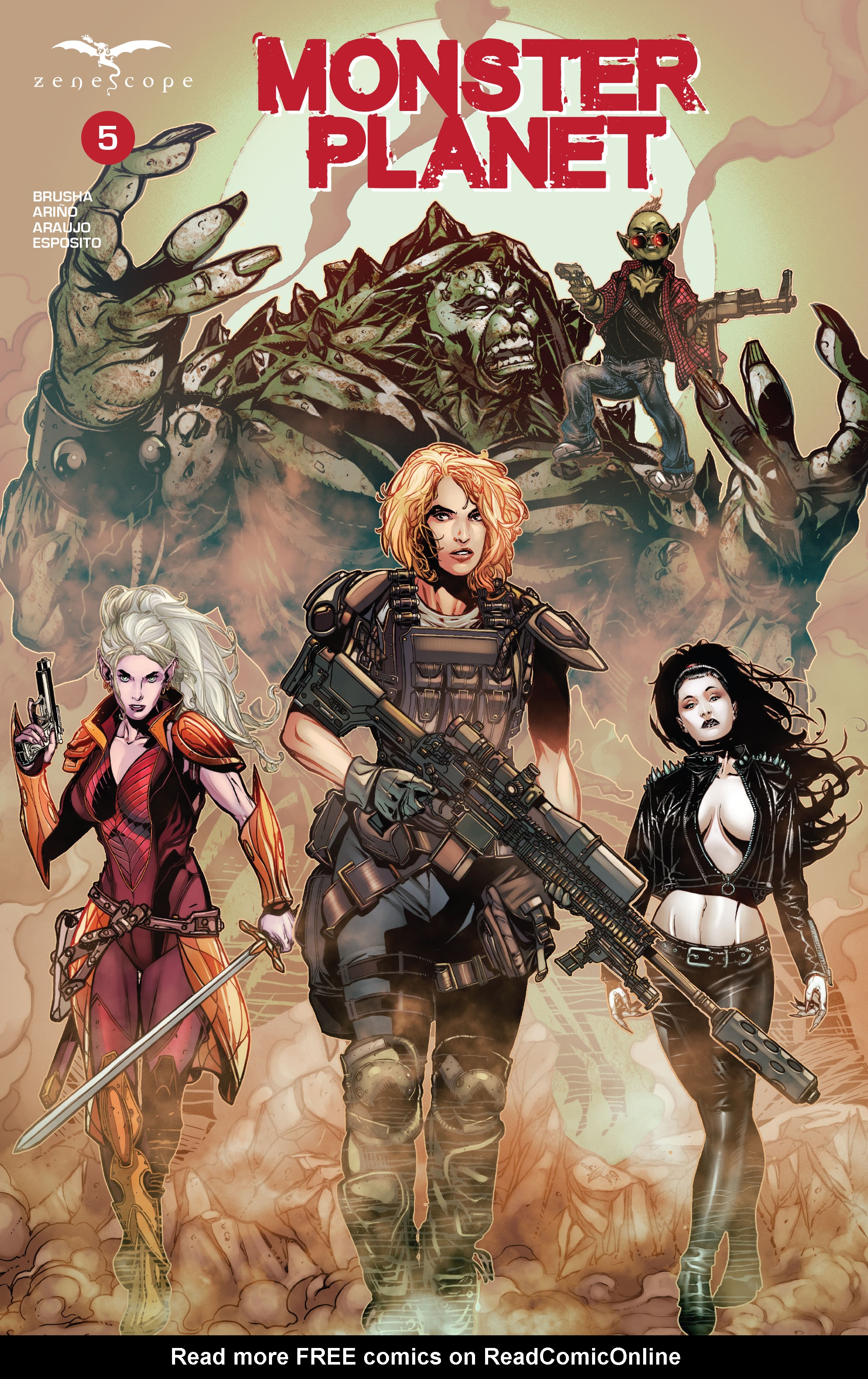 Read online Monster Planet comic -  Issue #5 - 1