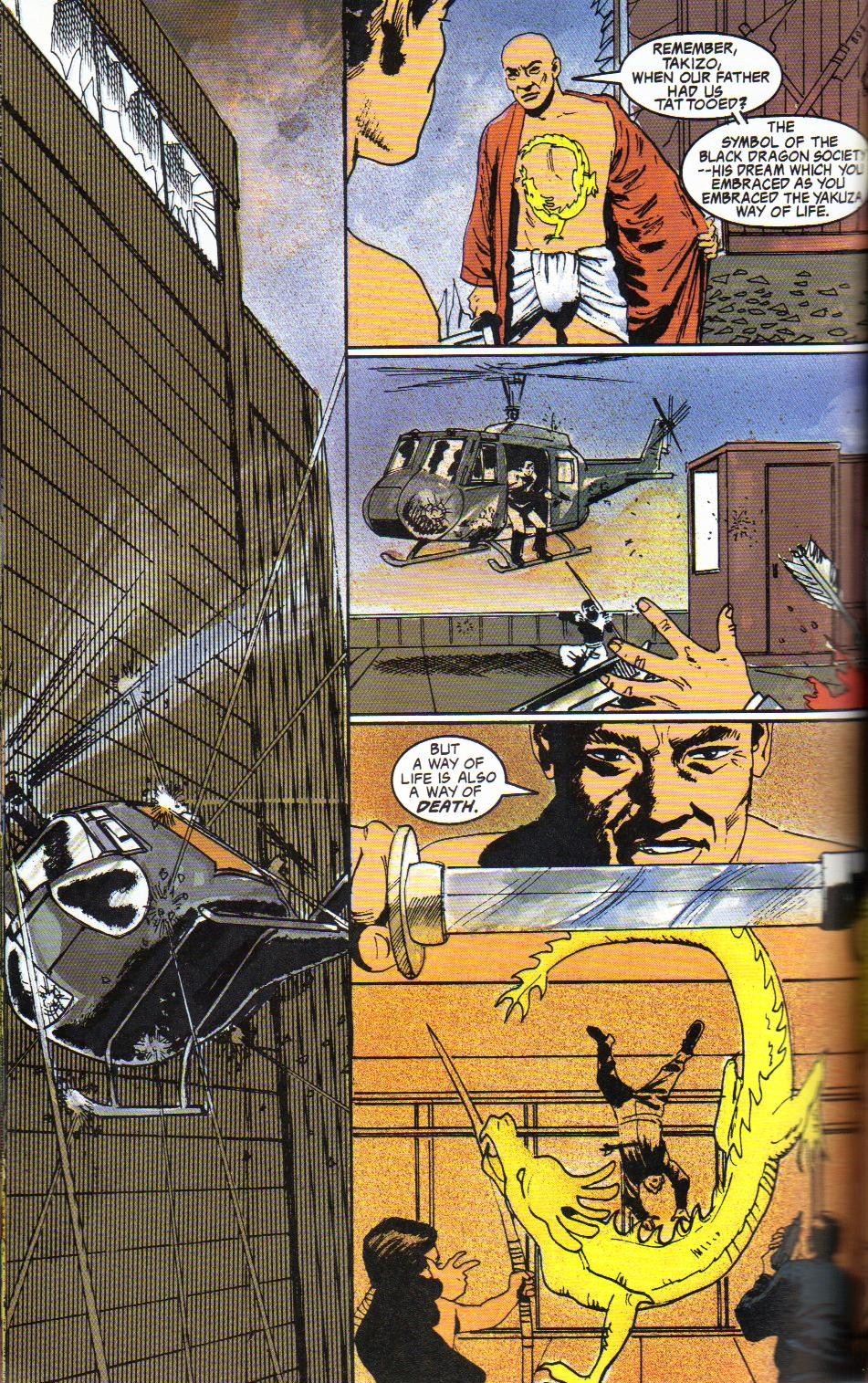 Read online Shado: Song of the Dragon comic -  Issue #4 - 38