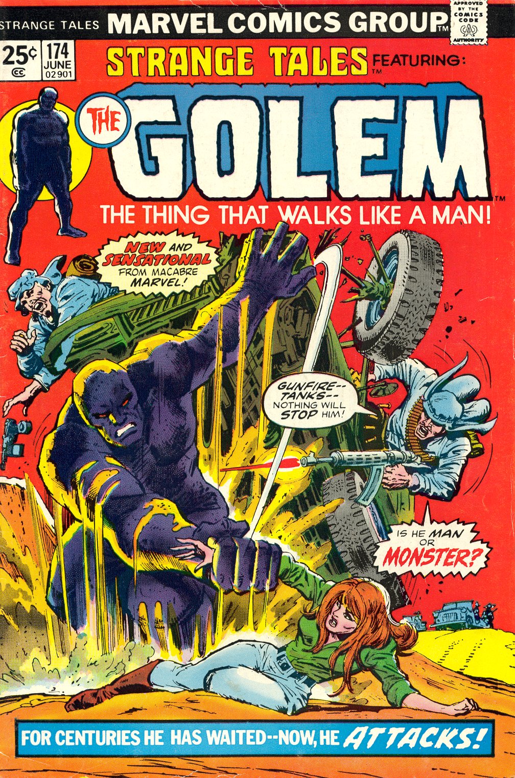 Read online Strange Tales (1951) comic -  Issue #174 - 1