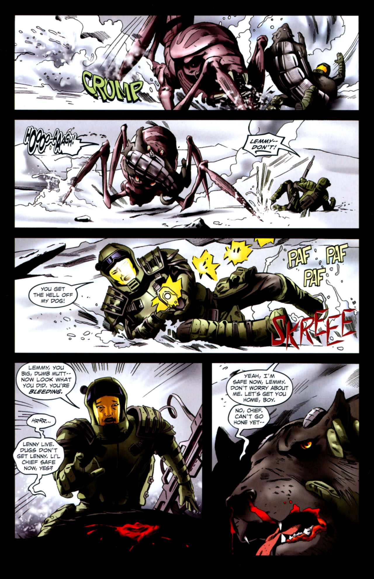 Read online Starship Troopers (2007) comic -  Issue #11 - 18