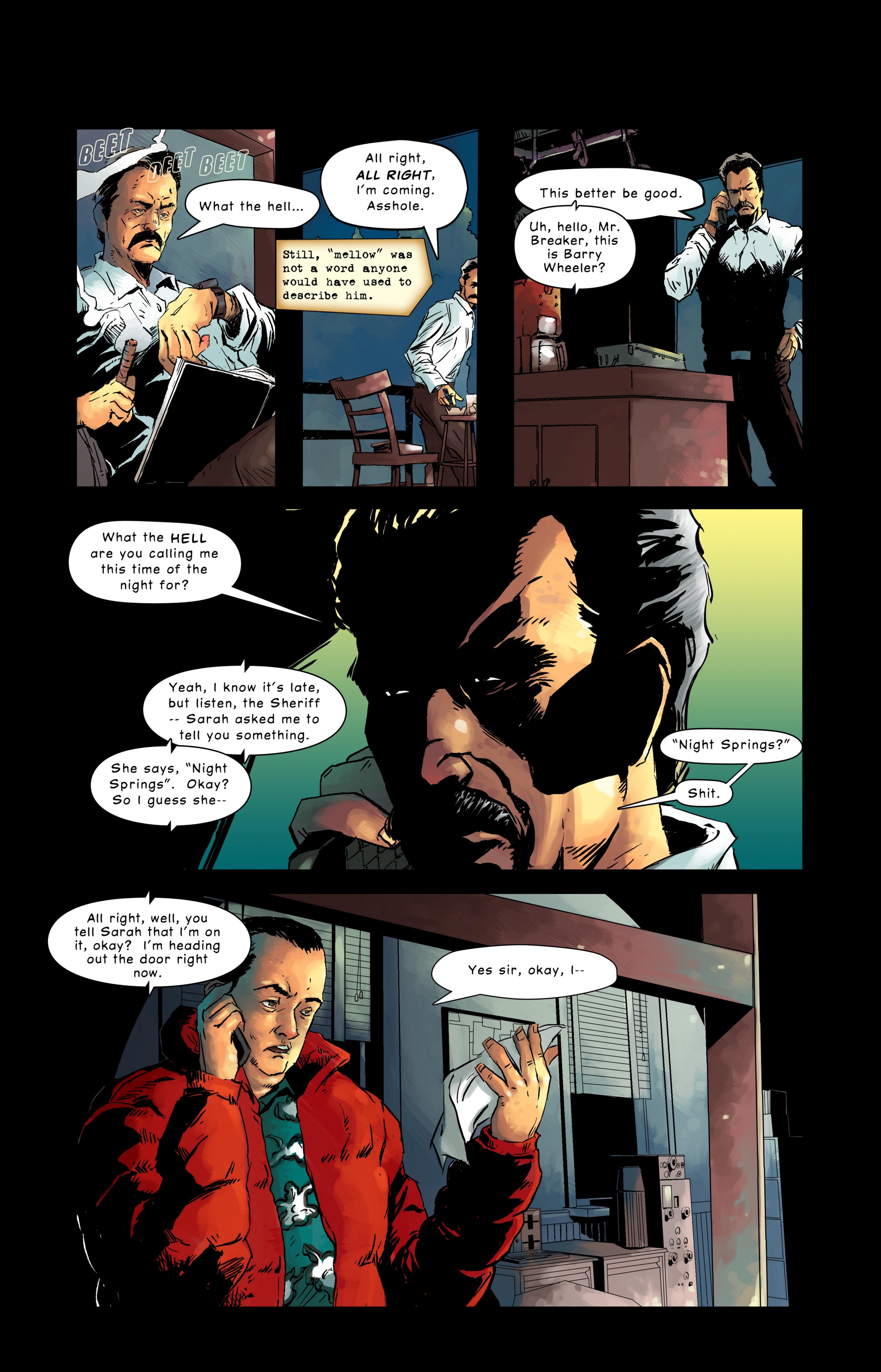 Read online Alan Wake comic -  Issue # Night Springs - 3