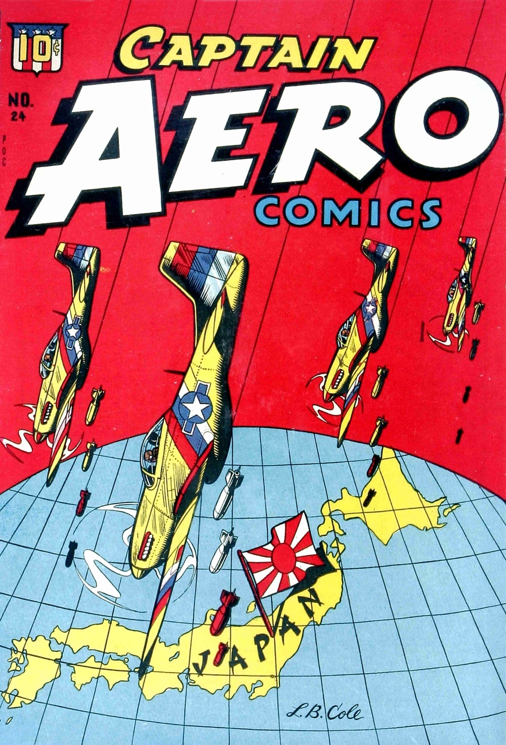 Captain Aero Comics issue 24 - Page 1