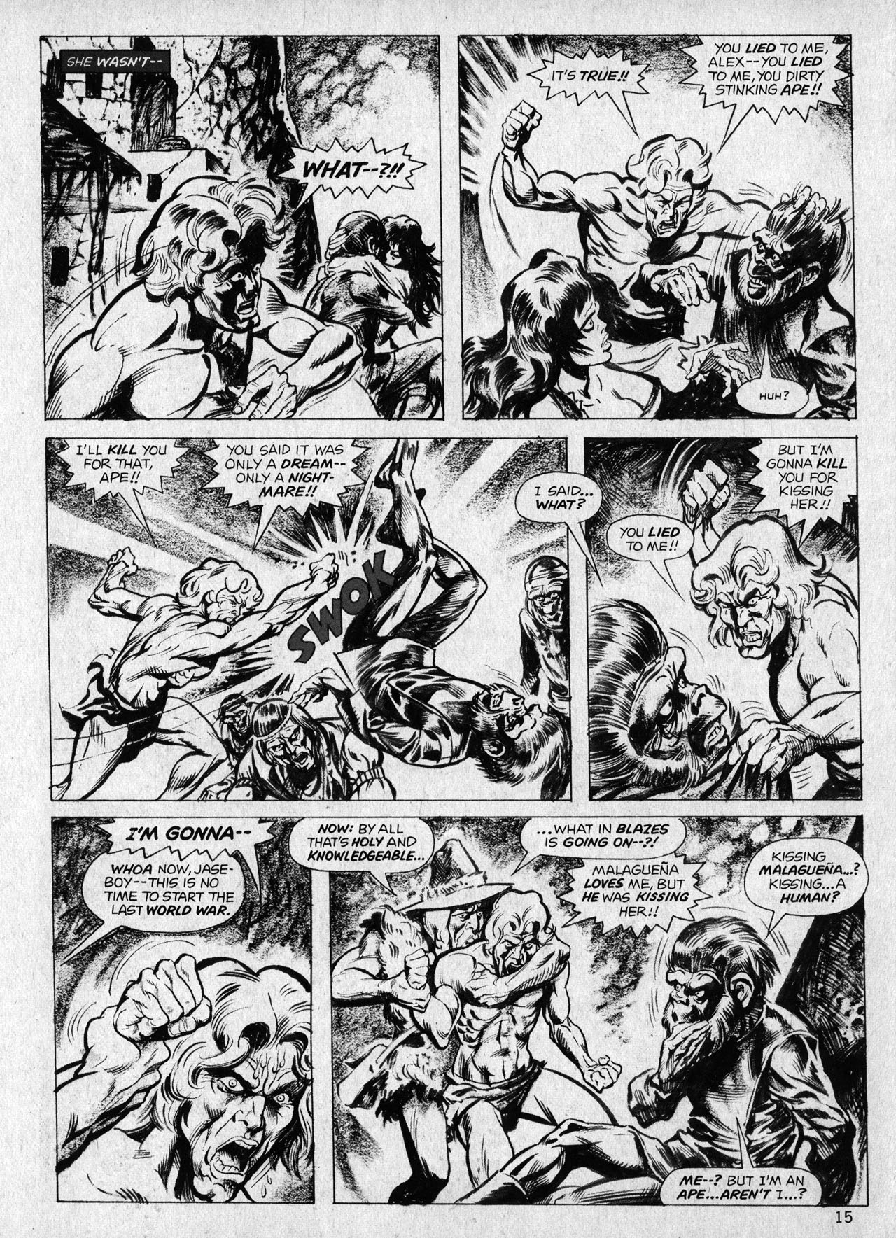 Read online Planet of the Apes comic -  Issue #19 - 15