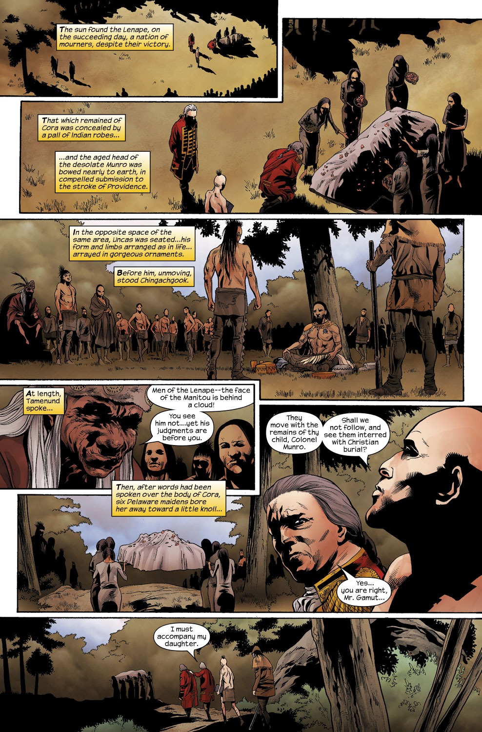 Read online The Last of the Mohicans comic -  Issue #6 - 22