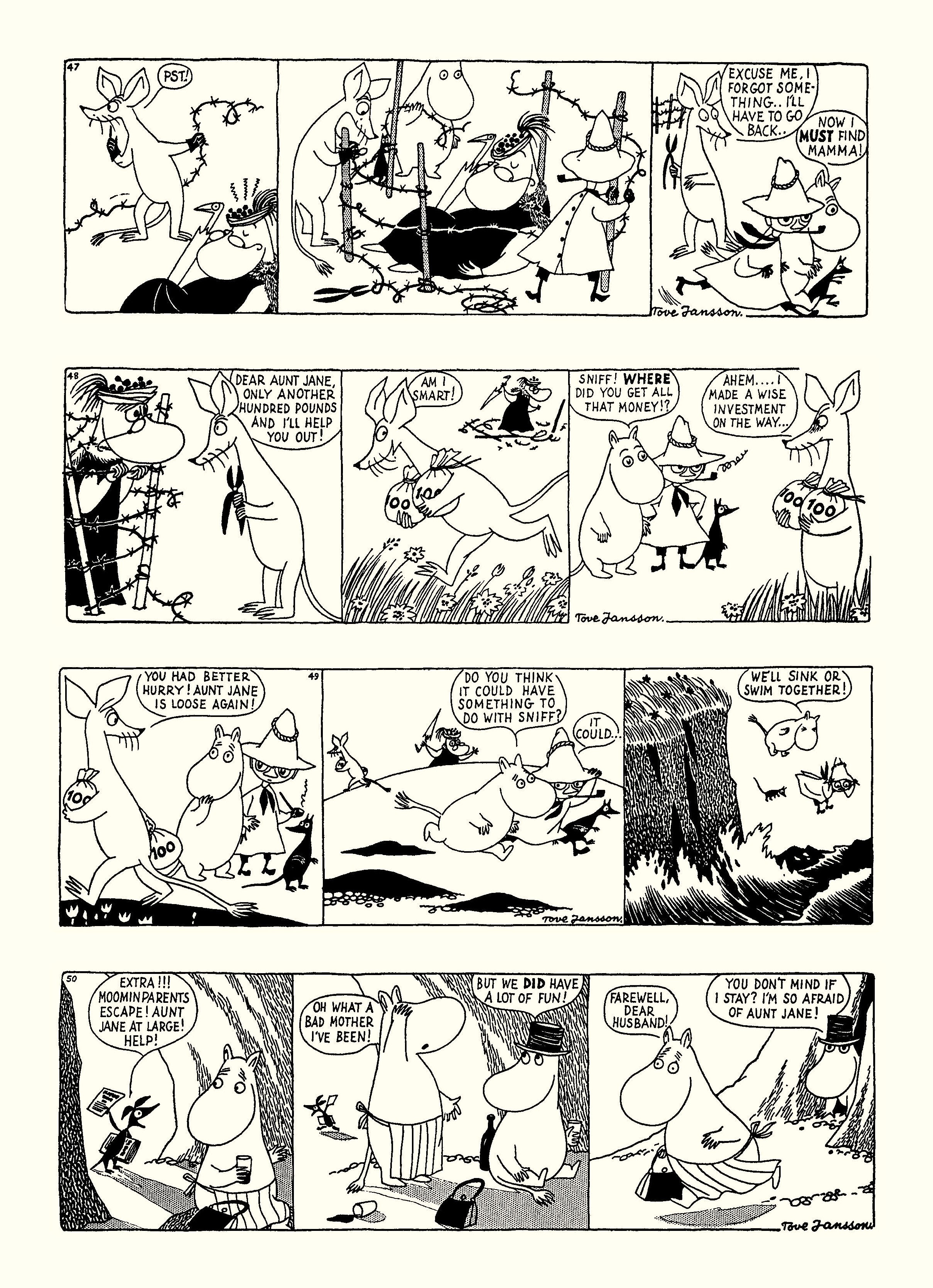 Read online Moomin: The Complete Tove Jansson Comic Strip comic -  Issue # TPB 1 - 42