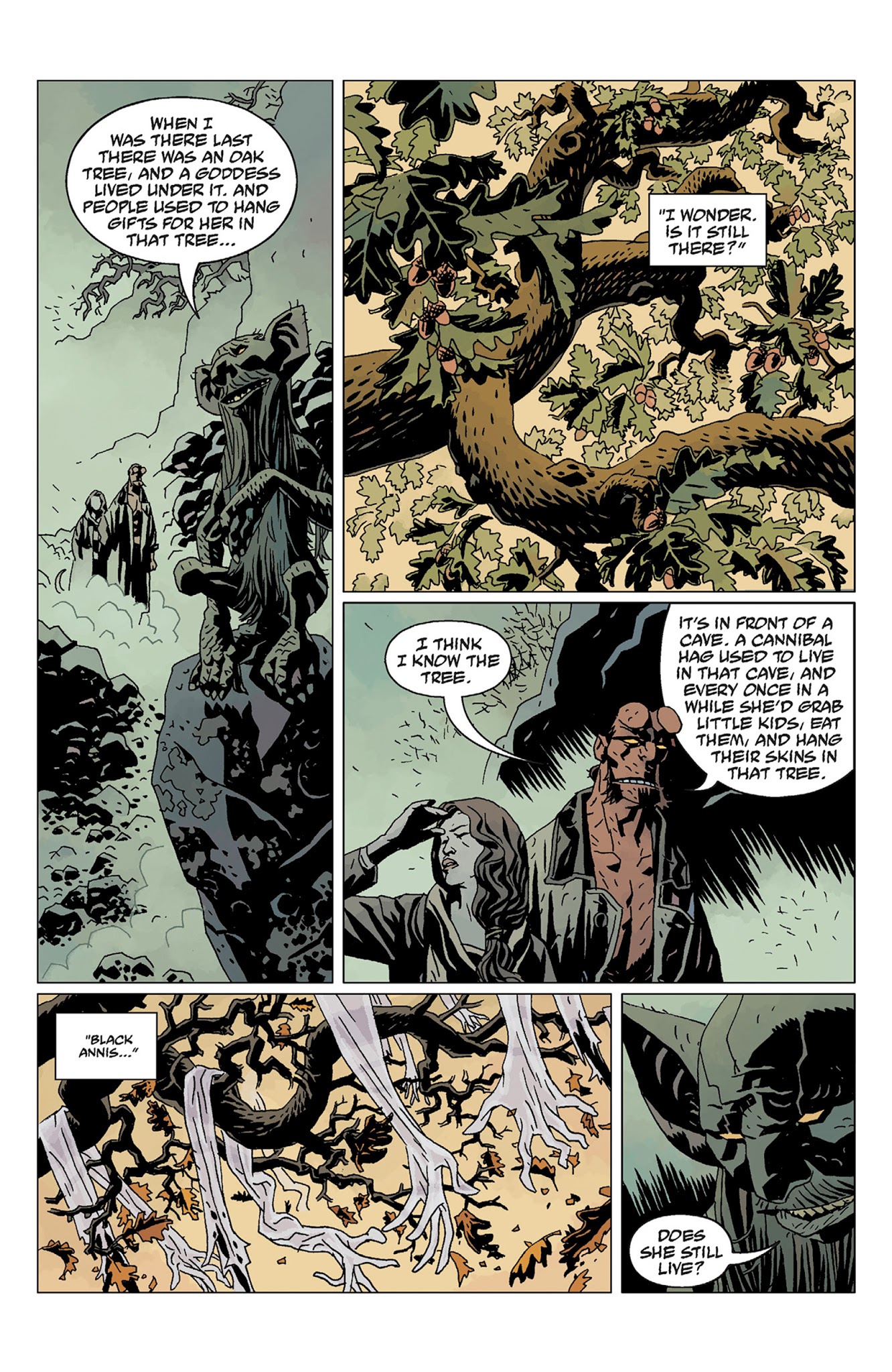 Read online Hellboy: The Wild Hunt comic -  Issue # TPB - 84